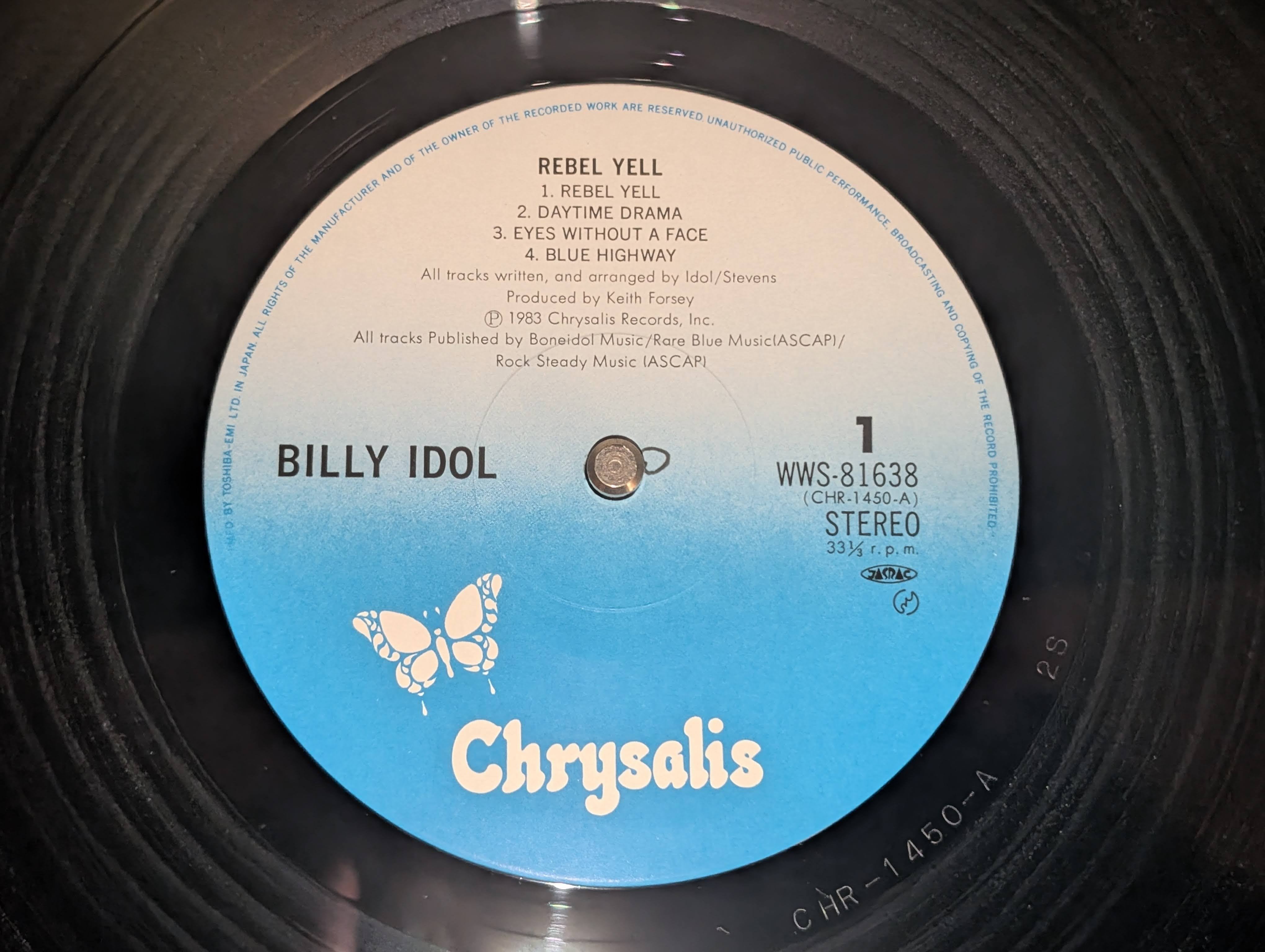 Billy Idol - Rebel Yell
