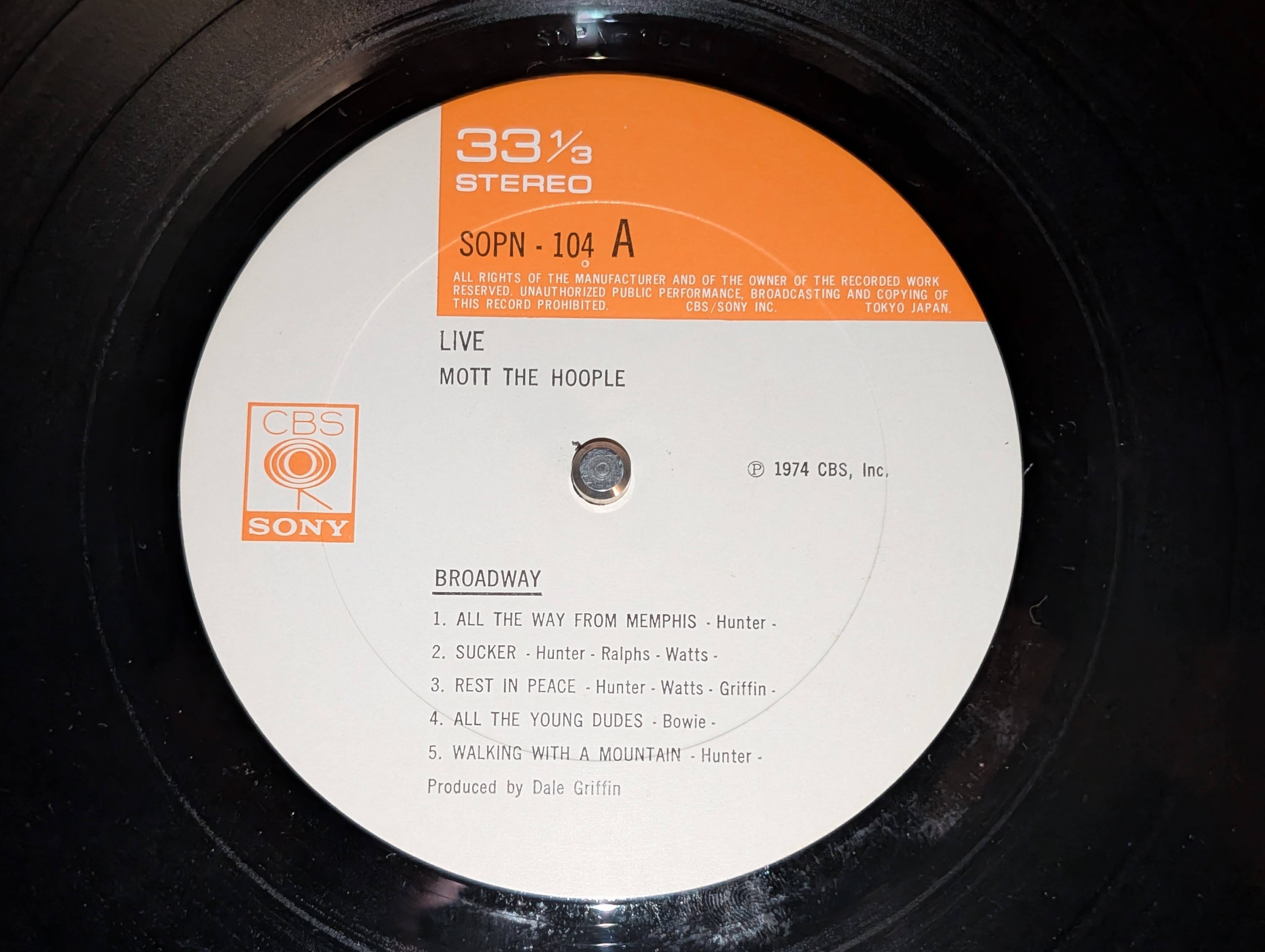 Mott The Hoople - Mott The Hoople Live