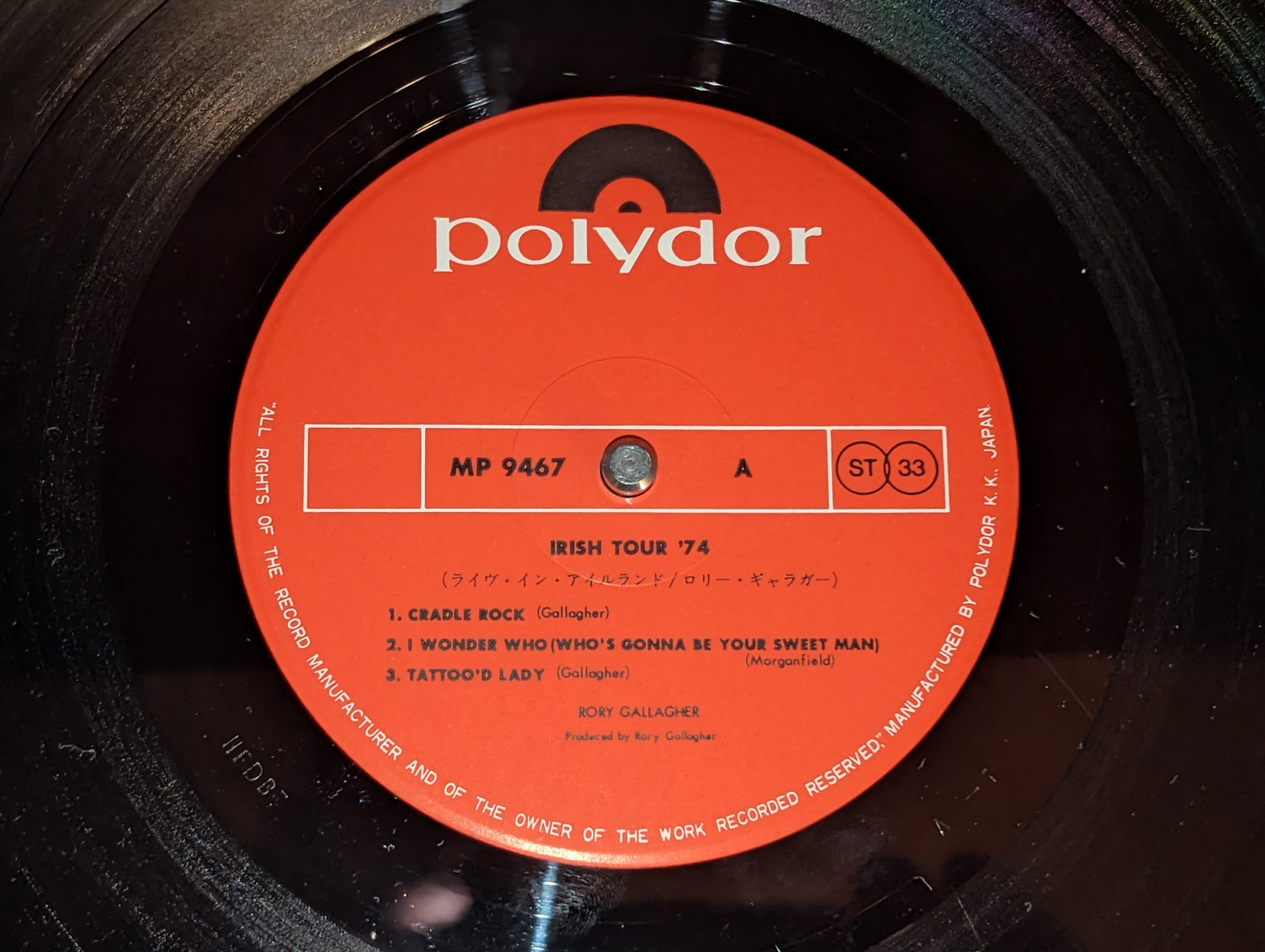 Rory Gallagher - Irish Tour '74