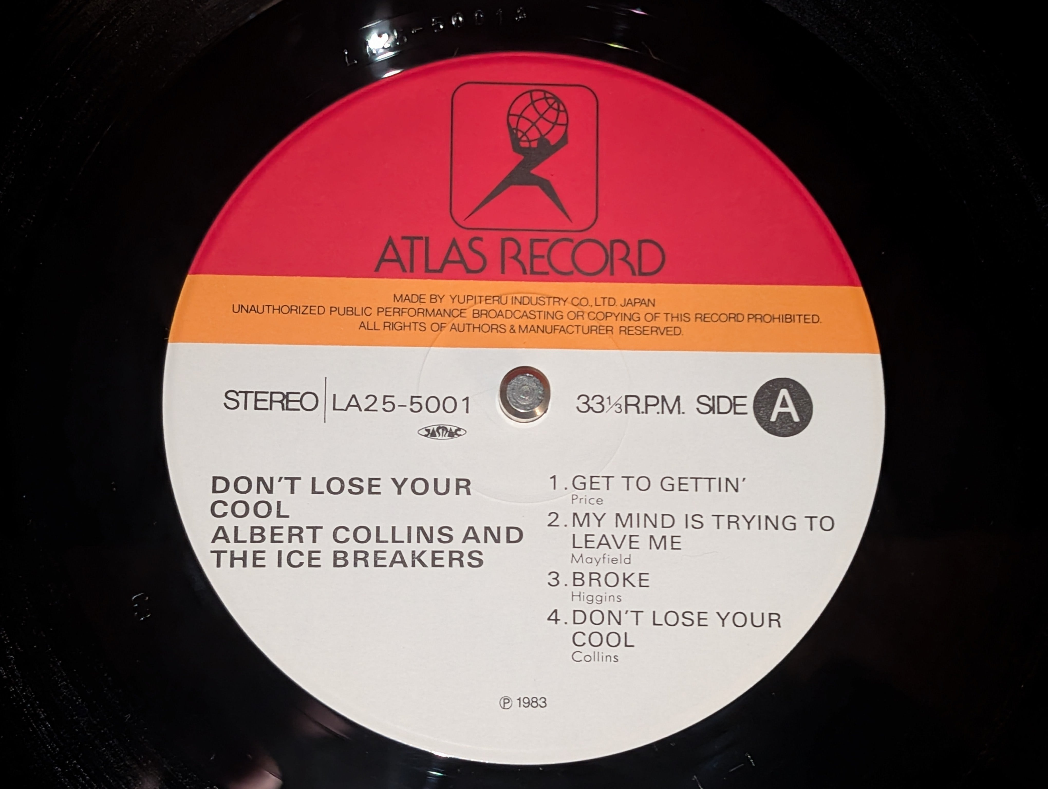 Albert Collins And The Icebreakers - Don't Lose Your Cool