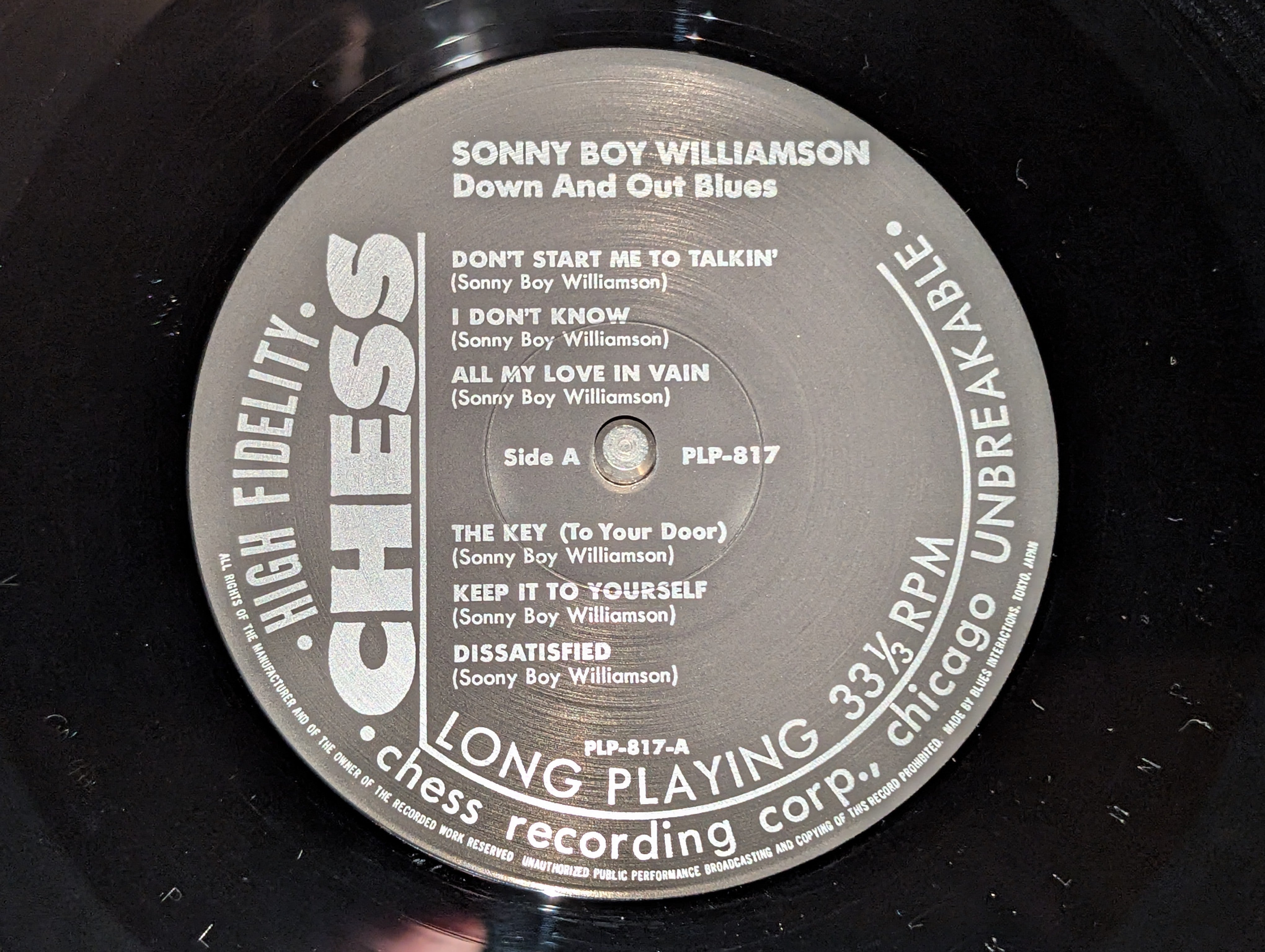 Sonny Boy Williamson - Down And Out Blues