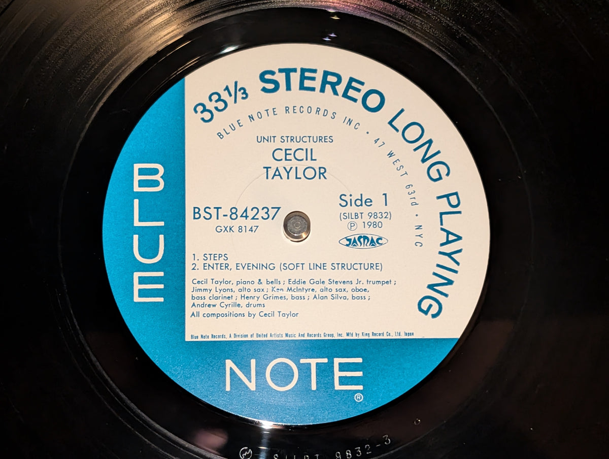 Cecil Taylor - Unit Structures  ユニット・ストラクチャーズ