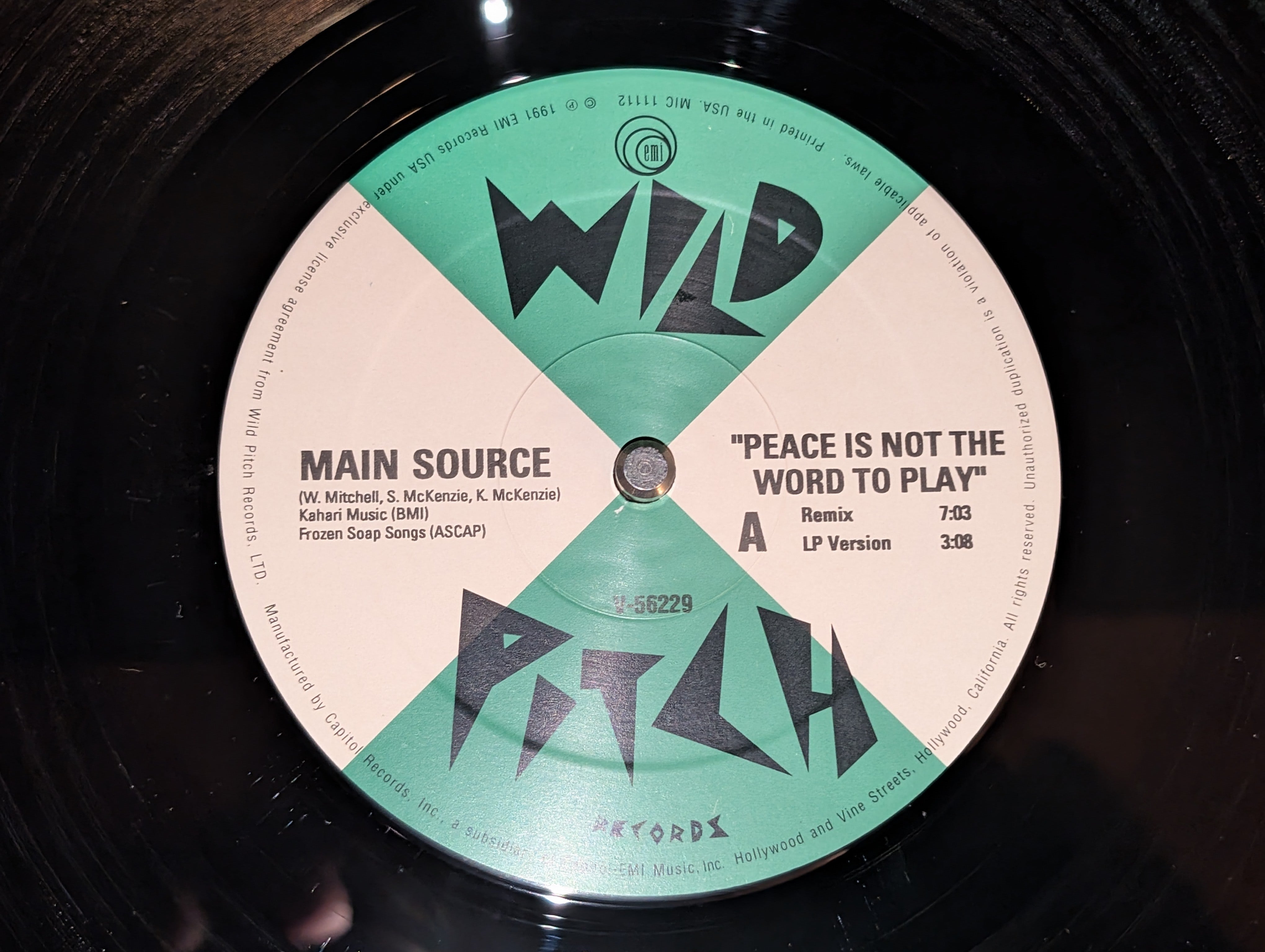 Main Source - Peace Is Not The Word To Play