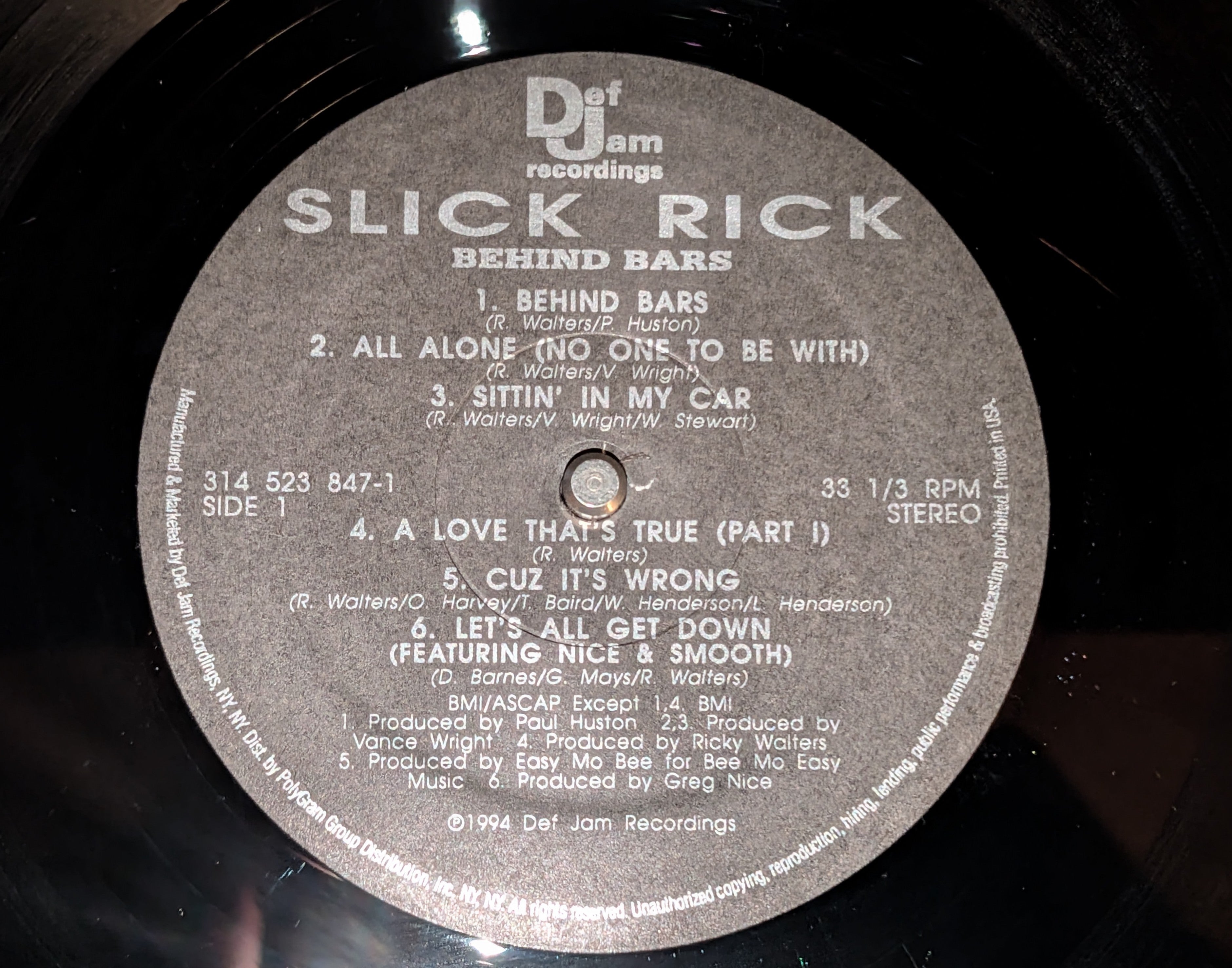 Slick Rick - Behind Bars