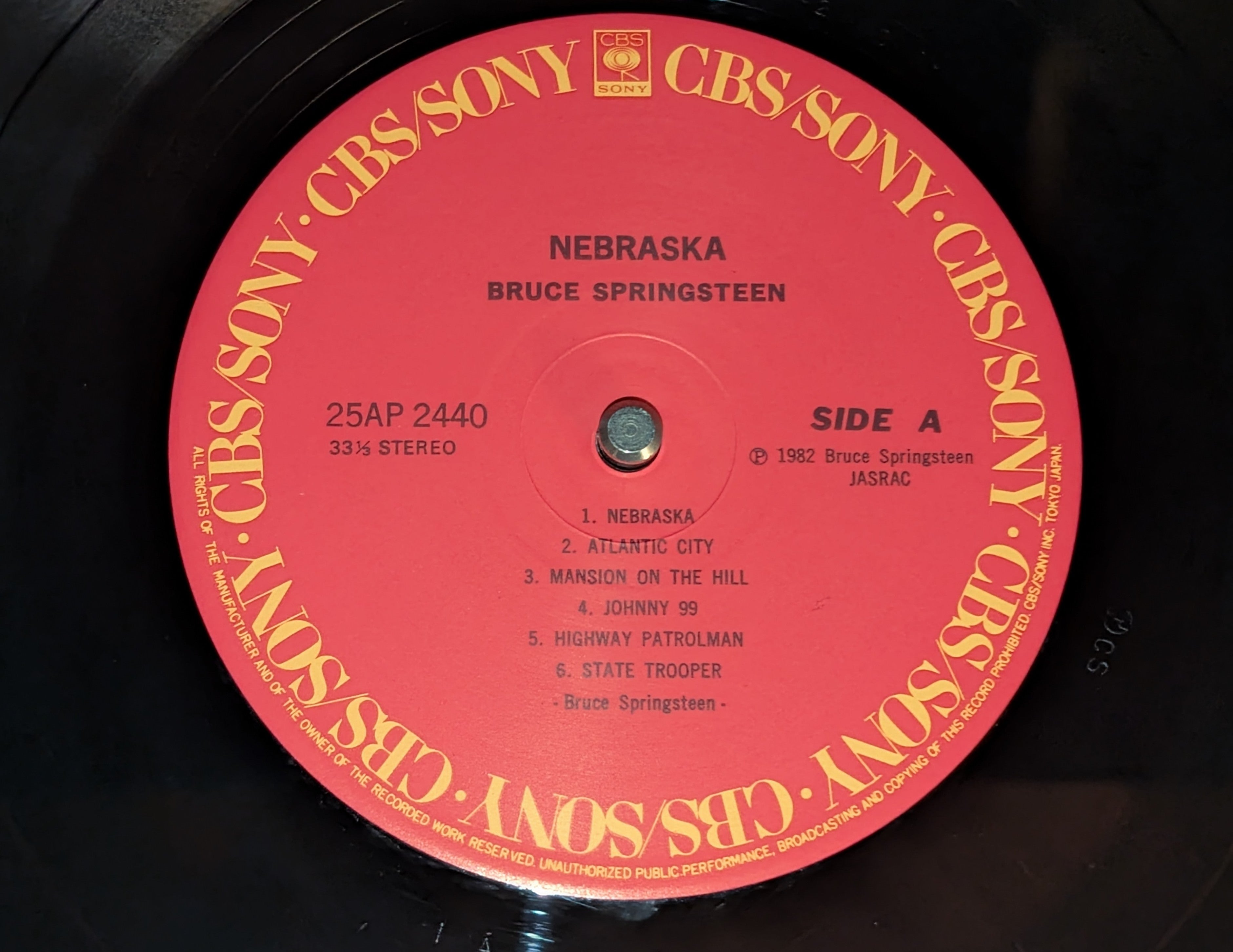 Bruce Springsteen - Nebraska  ネブラスカ