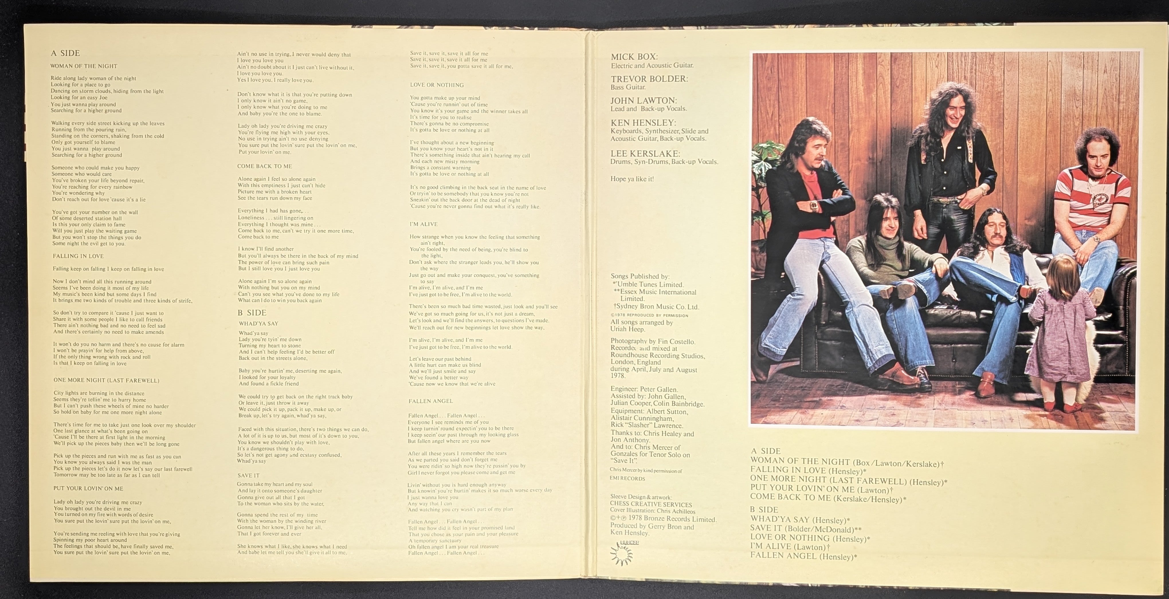 Uriah Heep - Fallen Angel (WLP)