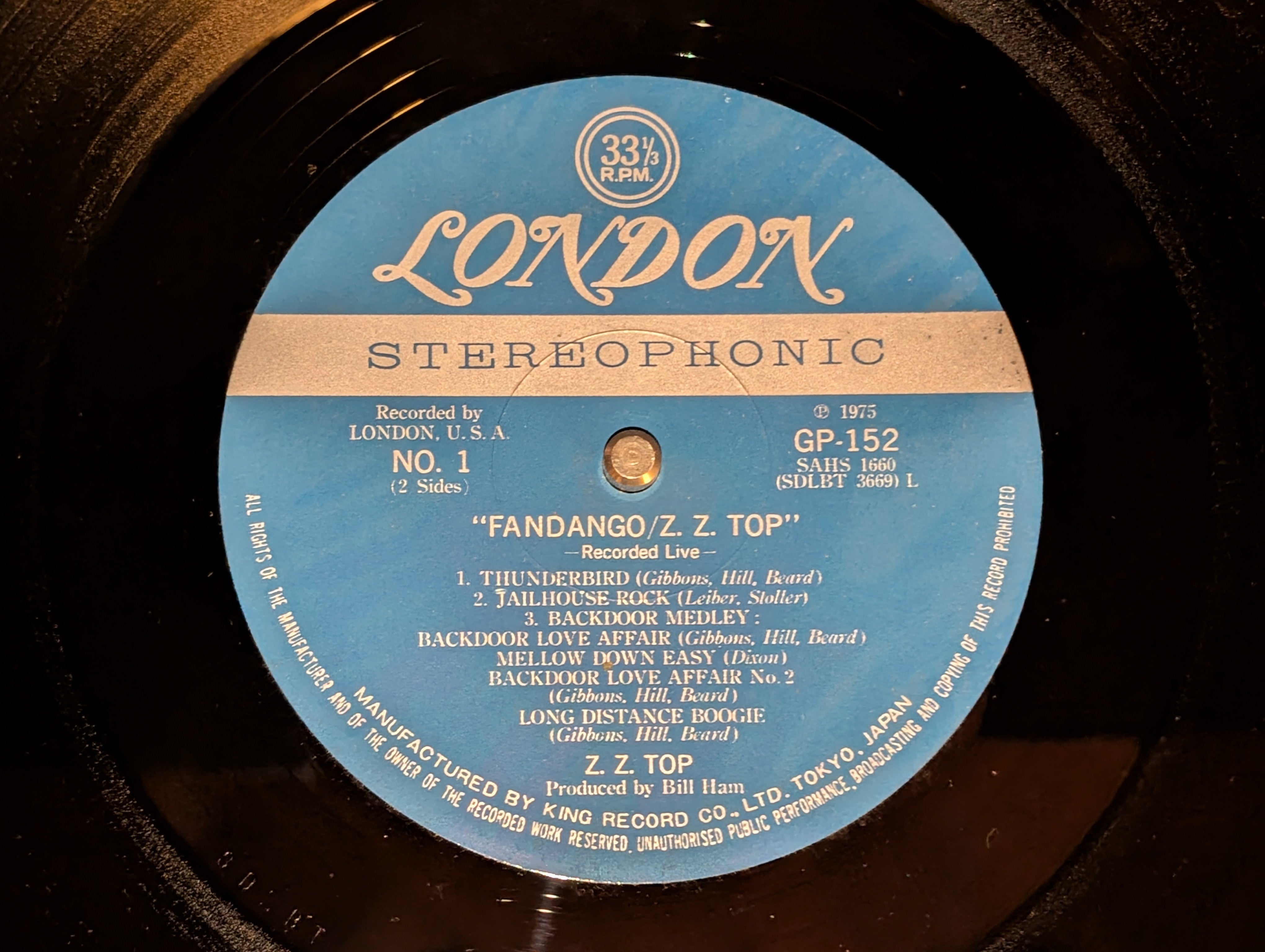 ZZ Top - Fandango! *