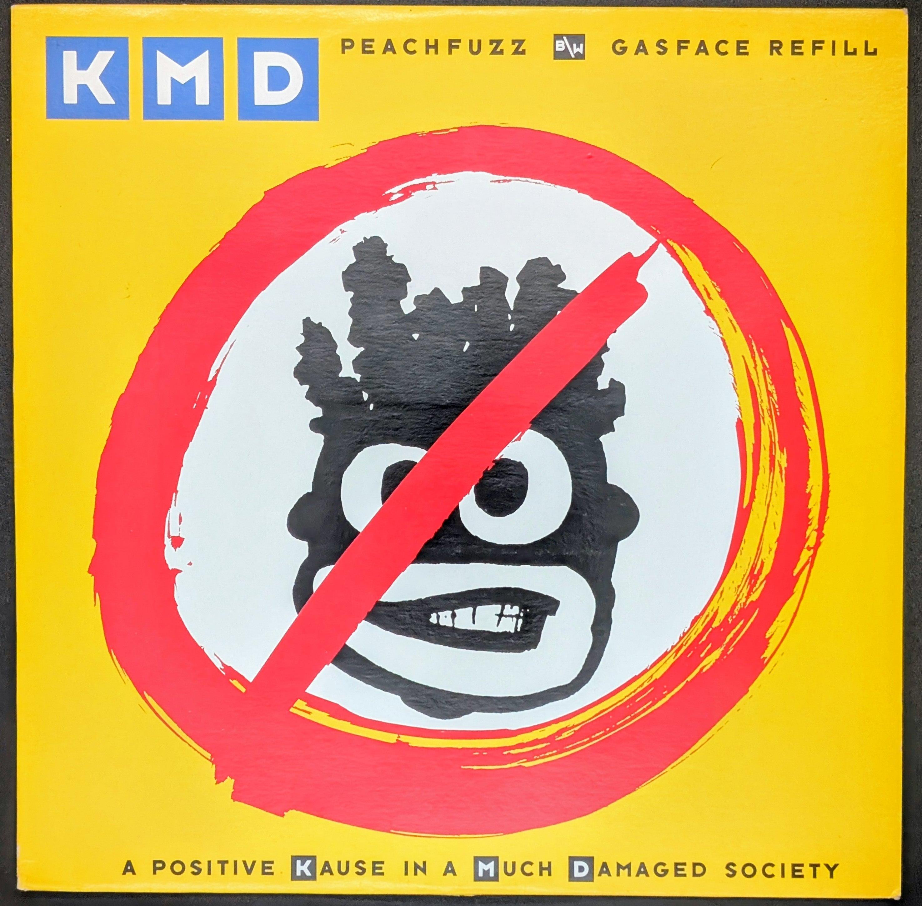 KMD - Peachfuzz B/W Gasface Refill