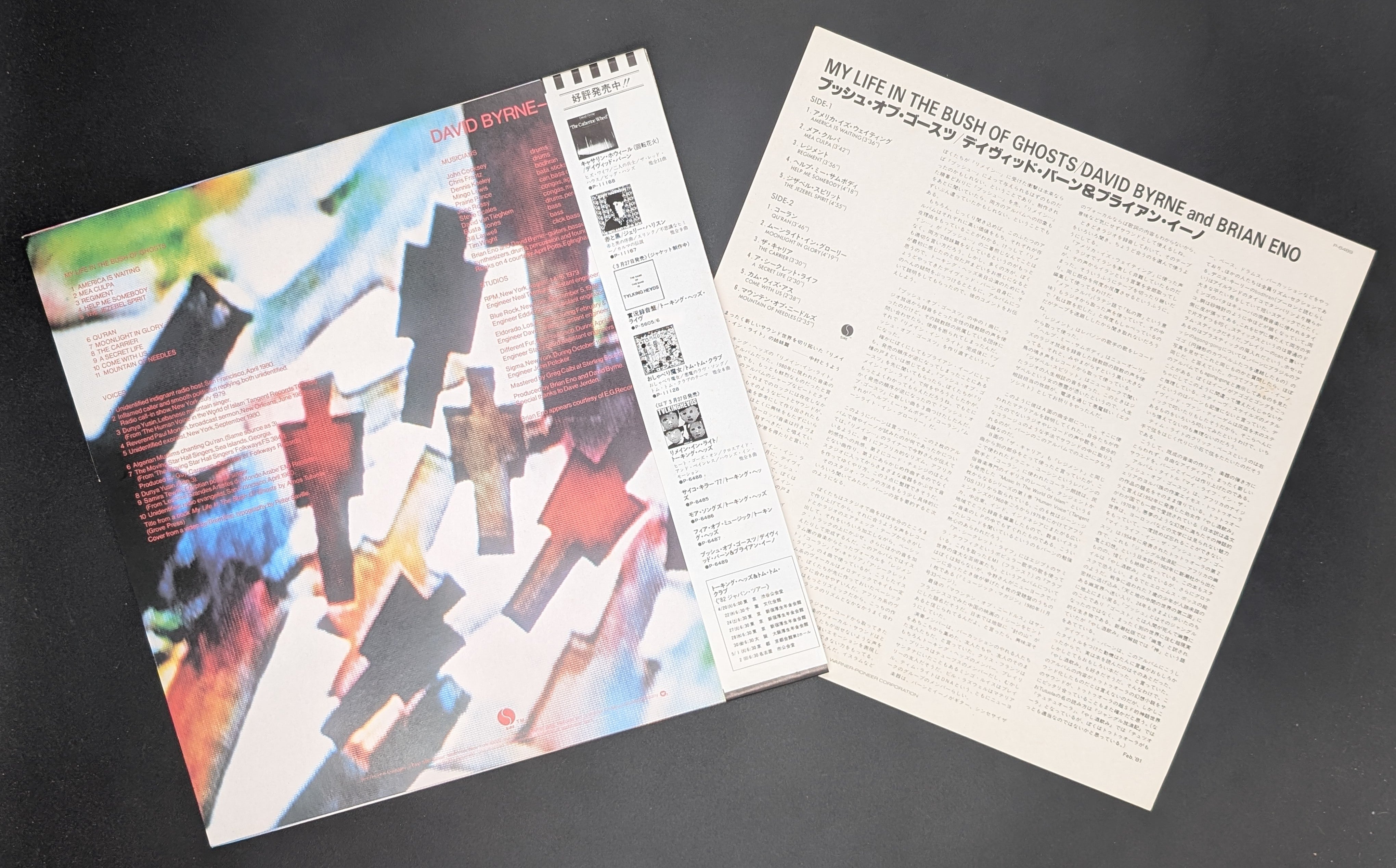 Brian Eno / David Byrne - My Life In The Bush Of Ghosts  幽霊の茂みの中での私の人生