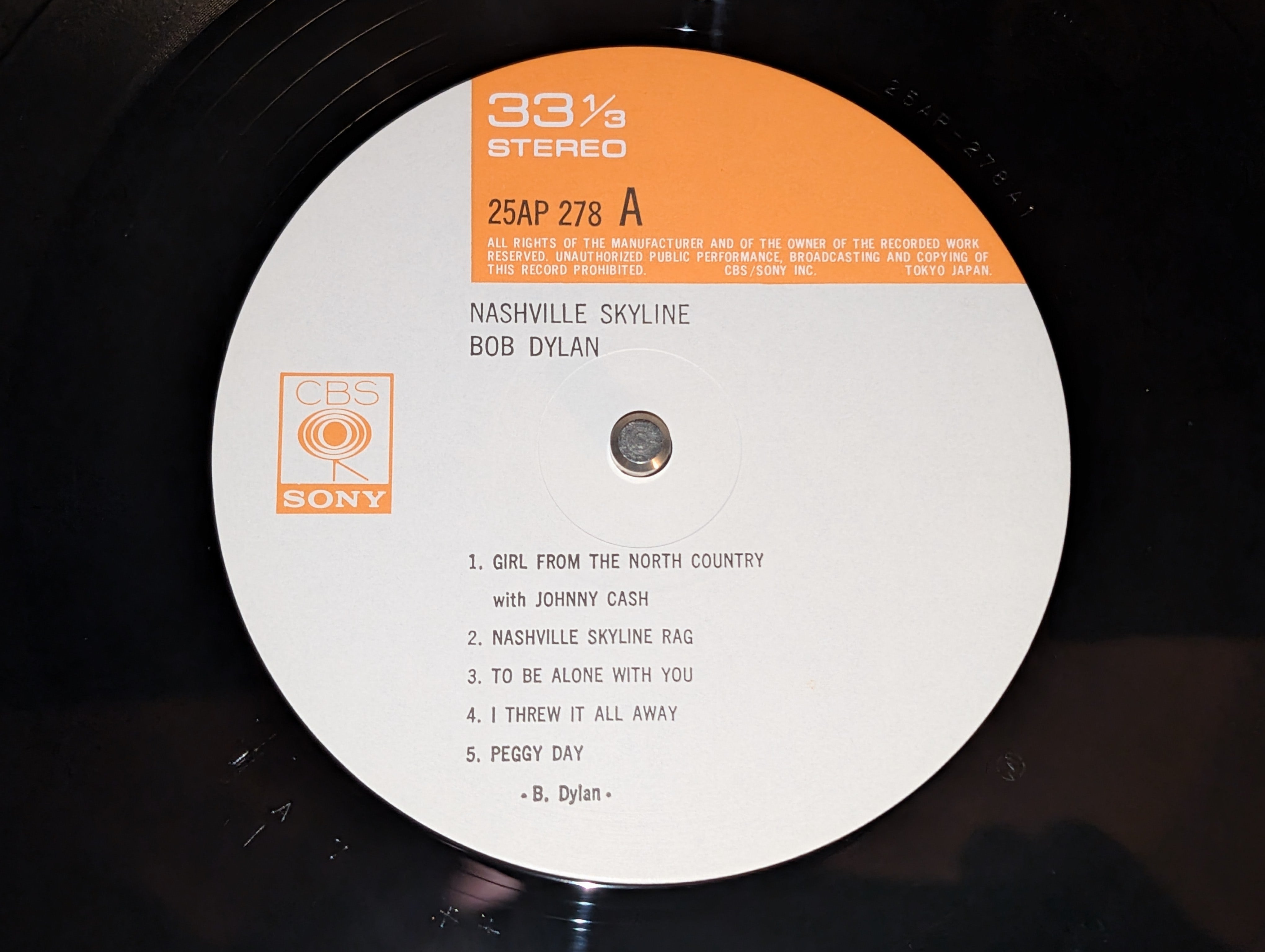 Bob Dylan - Nashville Skyline