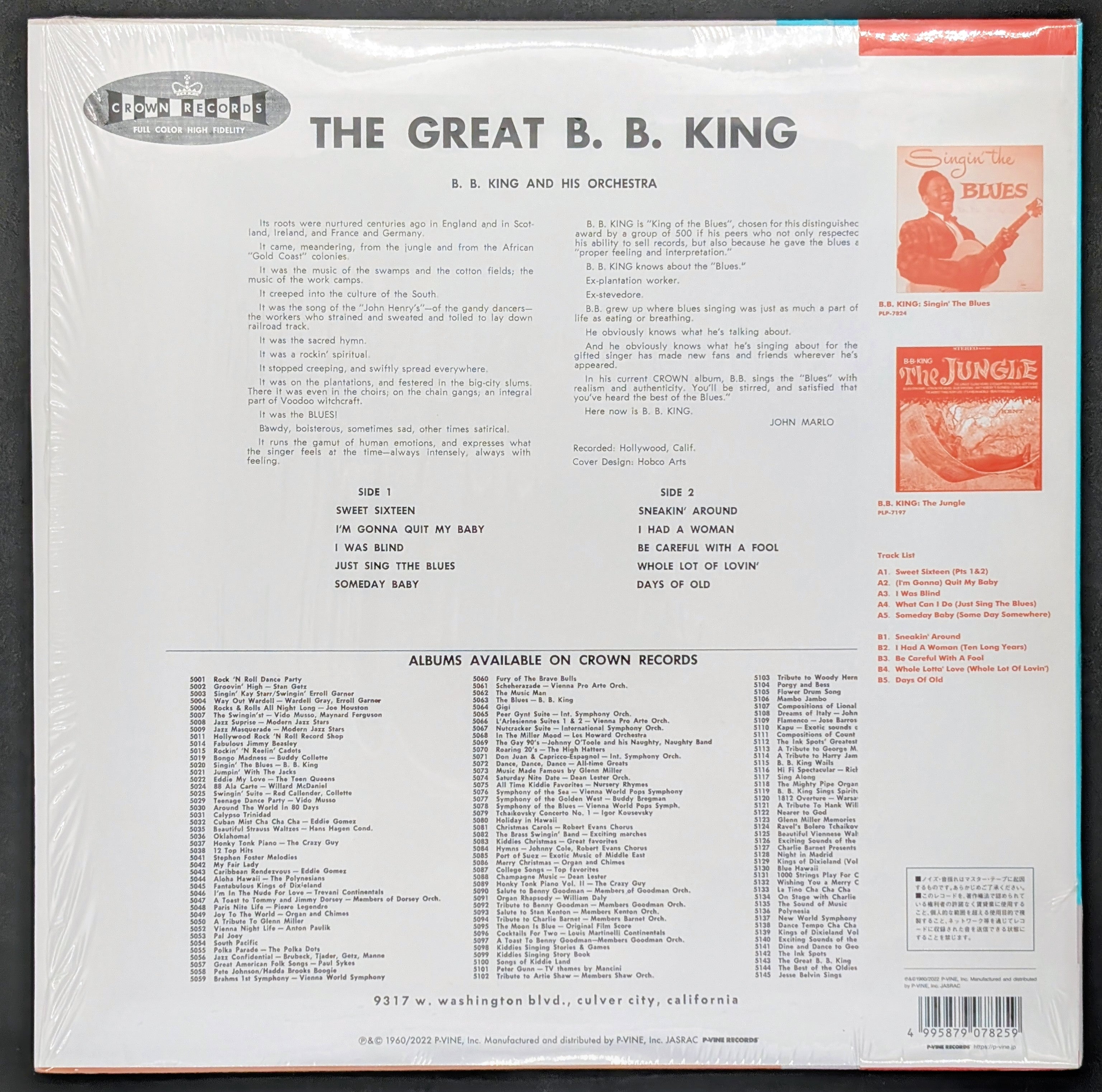 B.B. King Orchestra - The Great B. B. King