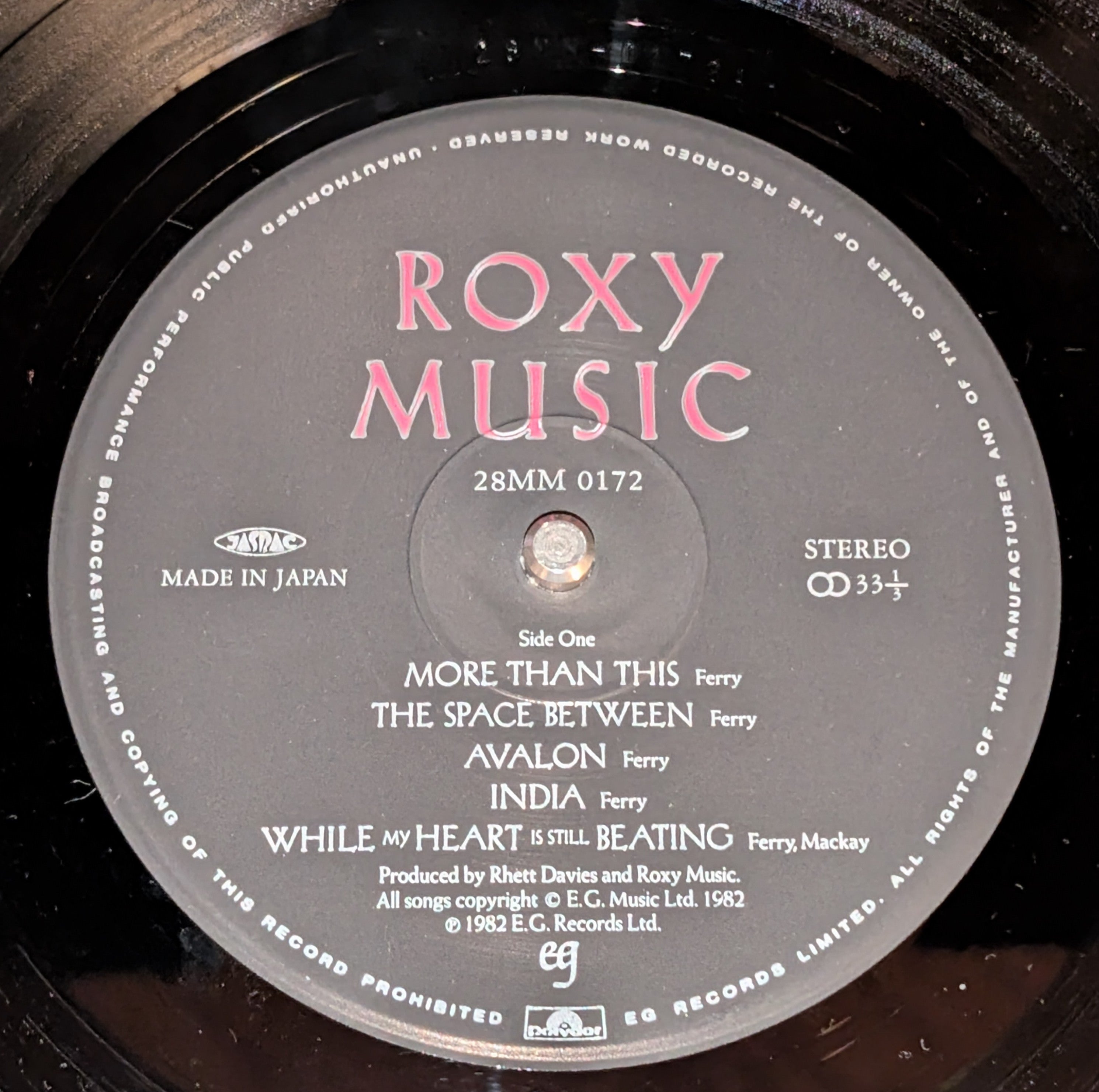 Roxy Music - Avalon