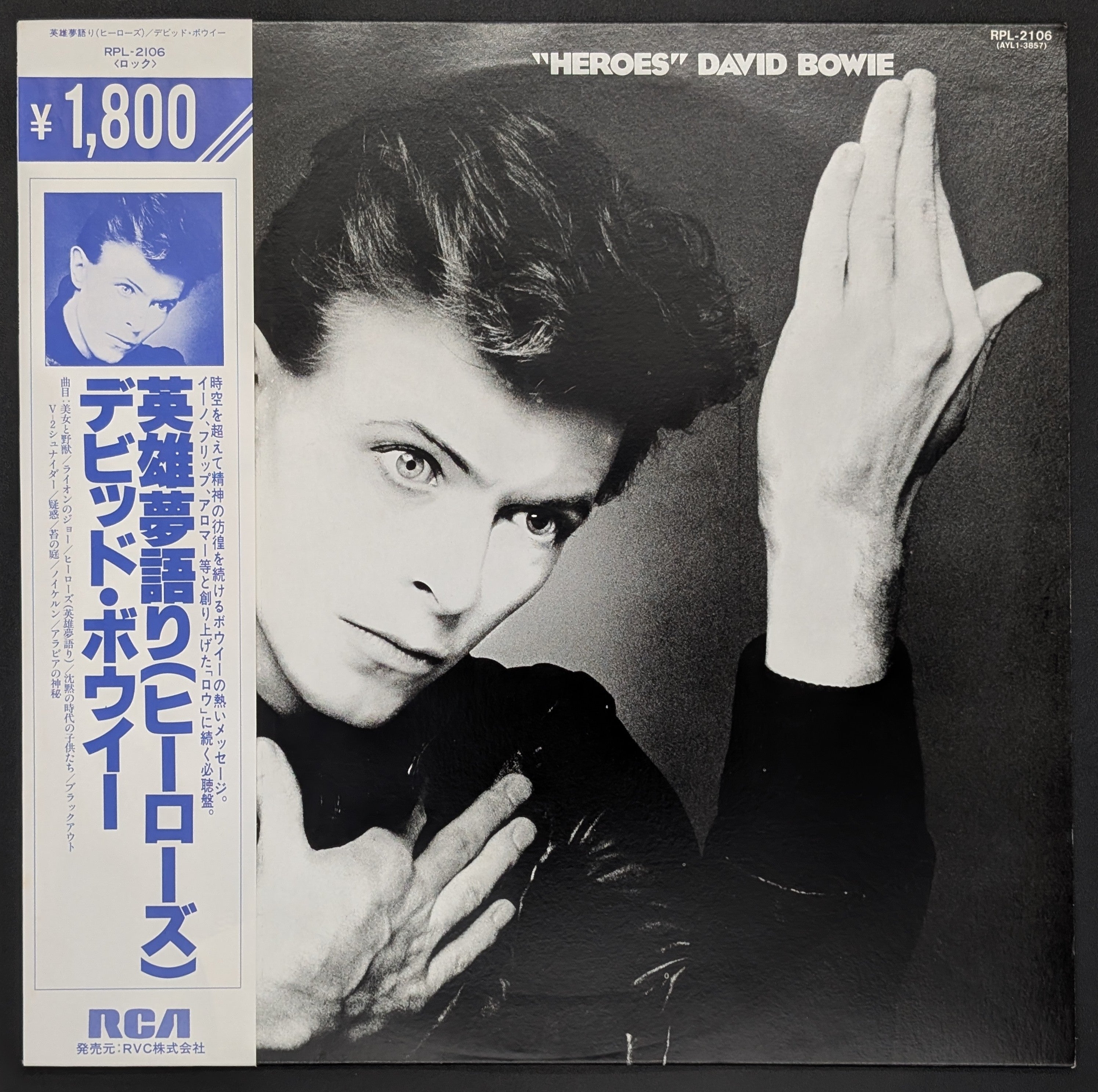 David Bowie - "Heroes"  英雄夢語り（ヒーローズ) *