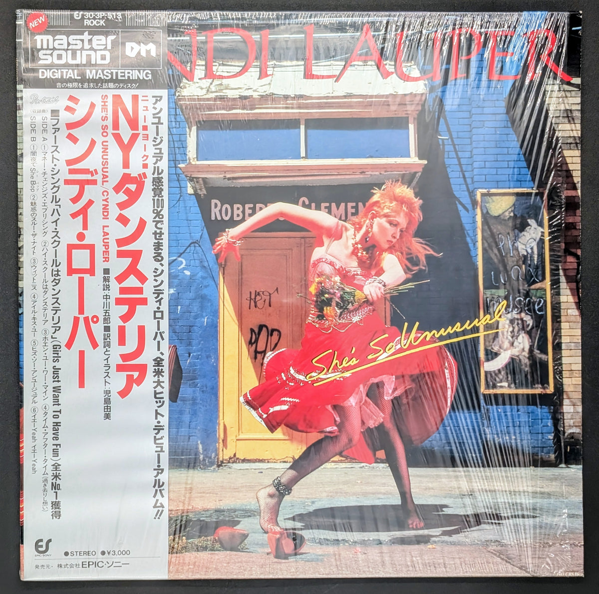 Cyndi Lauper - She's So Unusual  N.Y.ダンステリア (Master Sound)