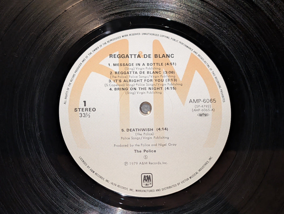 The Police - Reggatta De Blanc