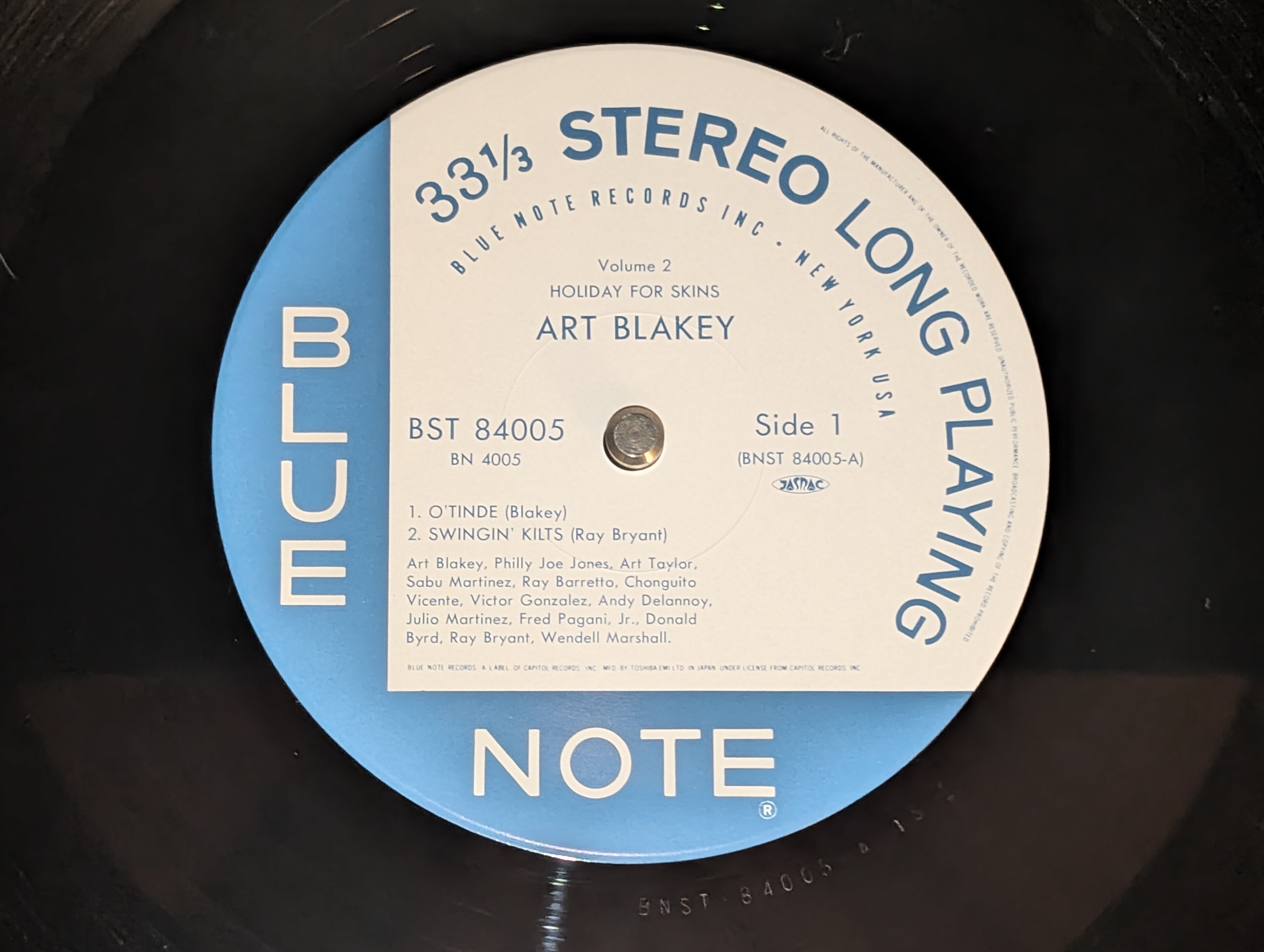 Art Blakey - Holiday For Skins Volume