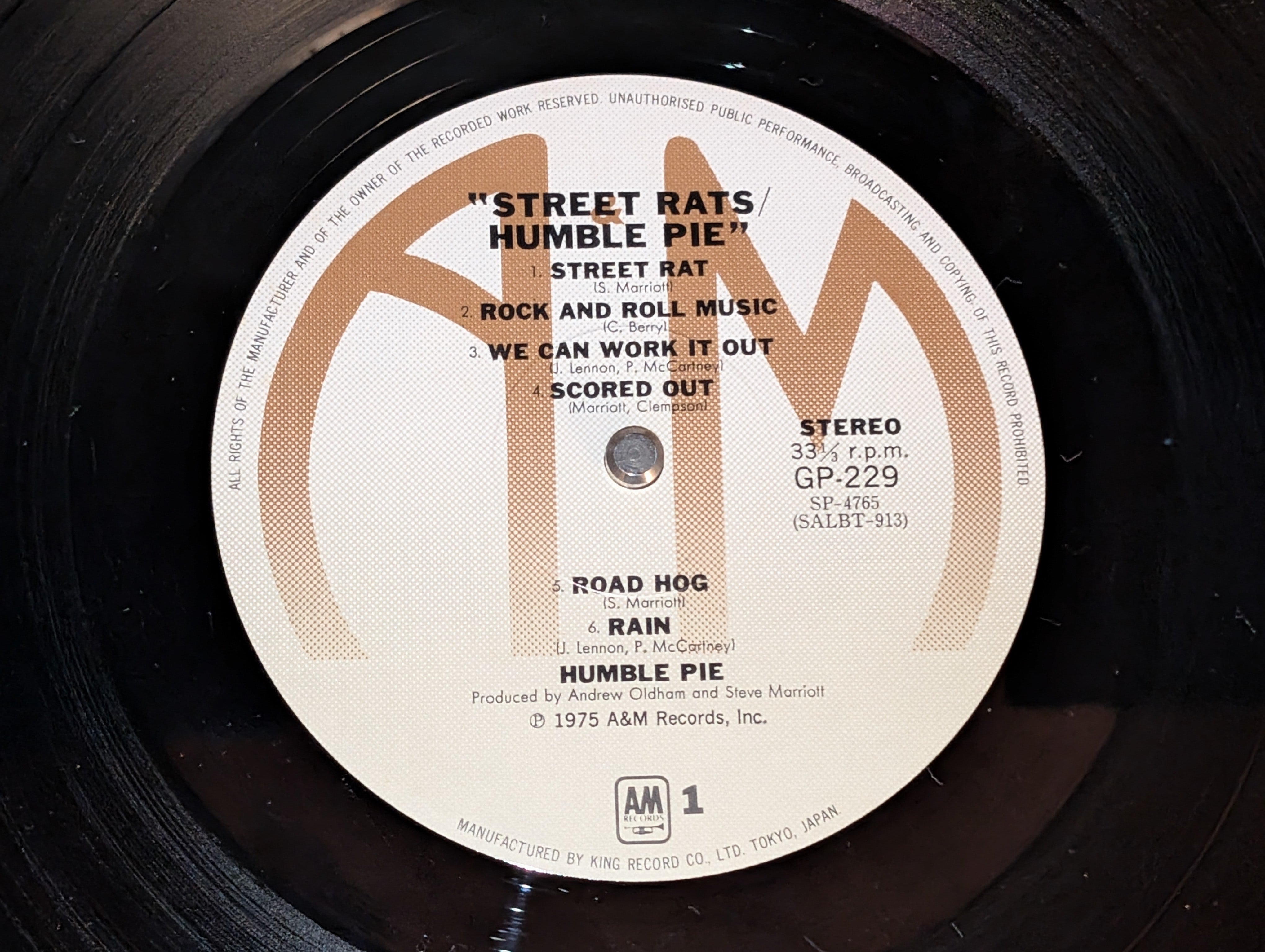 Humble Pie - Street Rats *