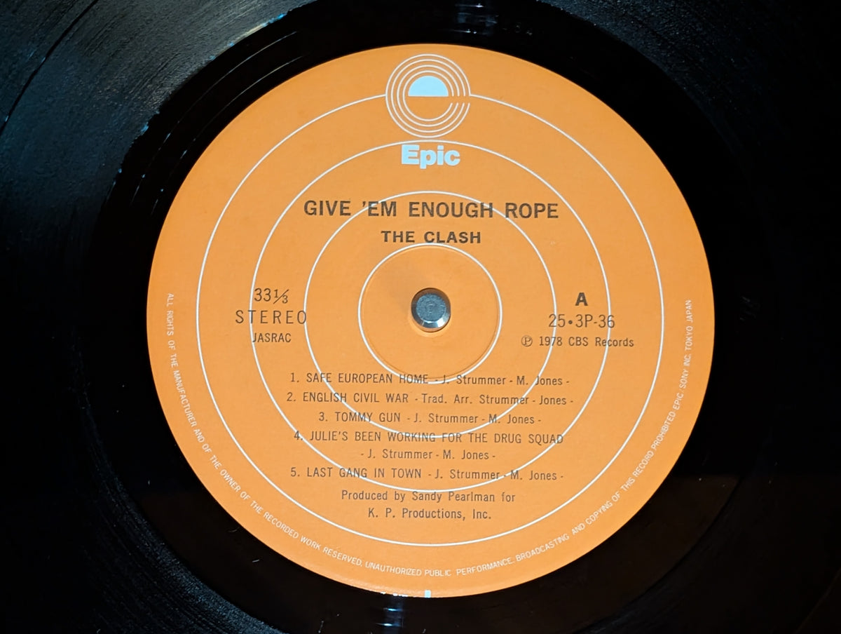 The Clash - Give 'Em Enough Rope