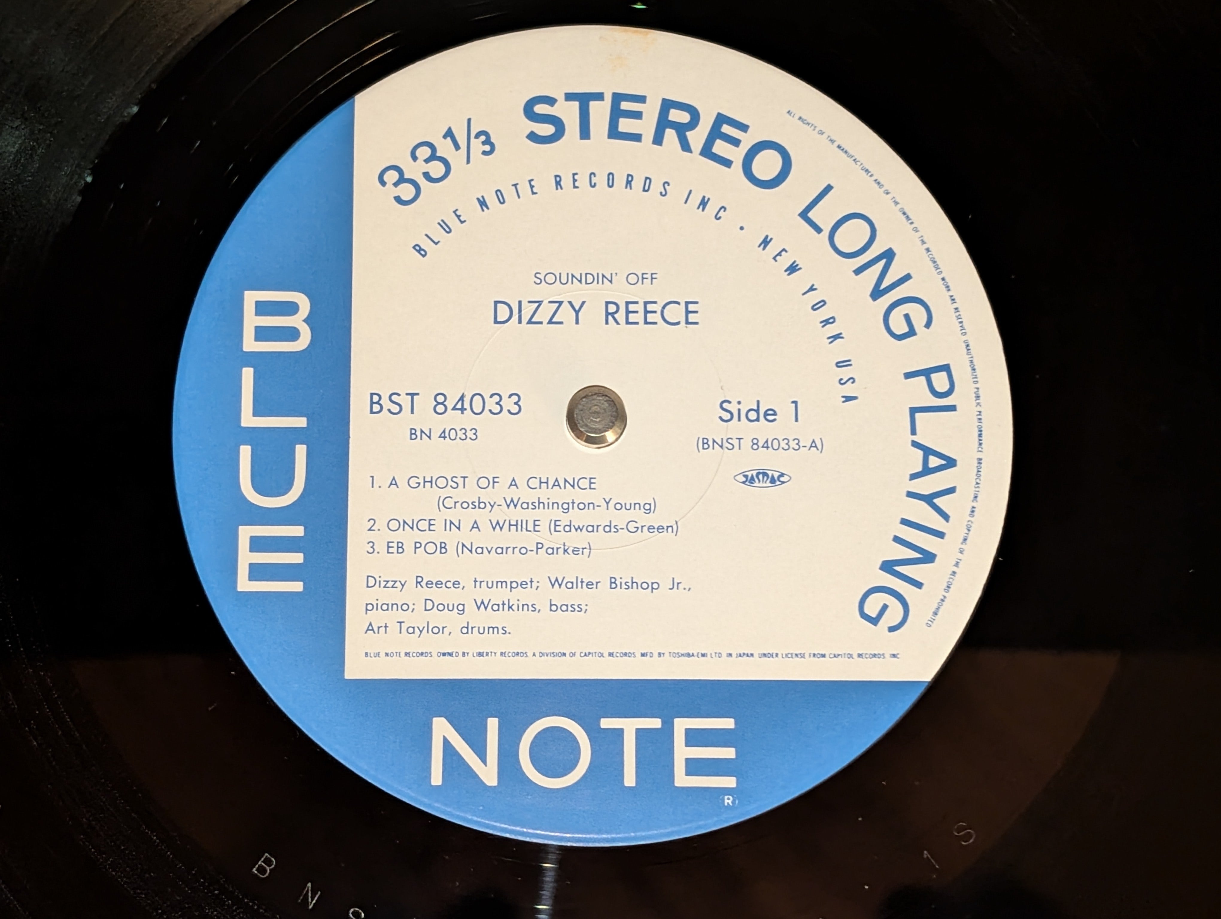 Dizzy Reece - Soundin' Off