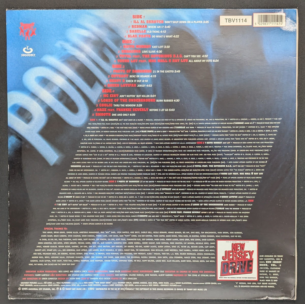 Various - New Jersey Drive Vol. 1 (Original Motion Picture Soundtrack)
