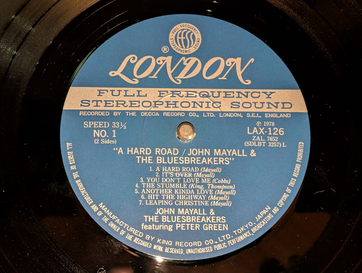 John Mayall & The Bluesbreakers - A Hard Road *