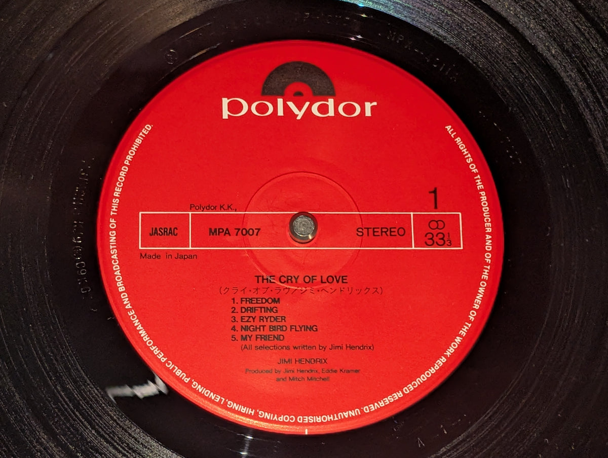 Jimi Hendrix - The Cry Of Love *