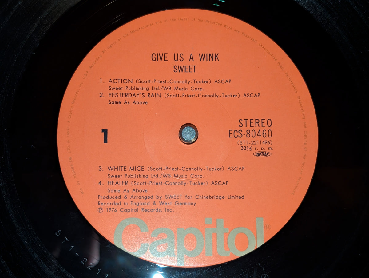 The Sweet - Give Us A Wink = 甘い誘惑 *