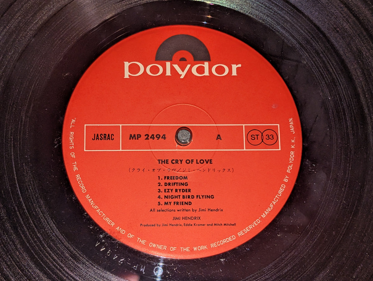 Jimi Hendrix - The Cry Of Love *