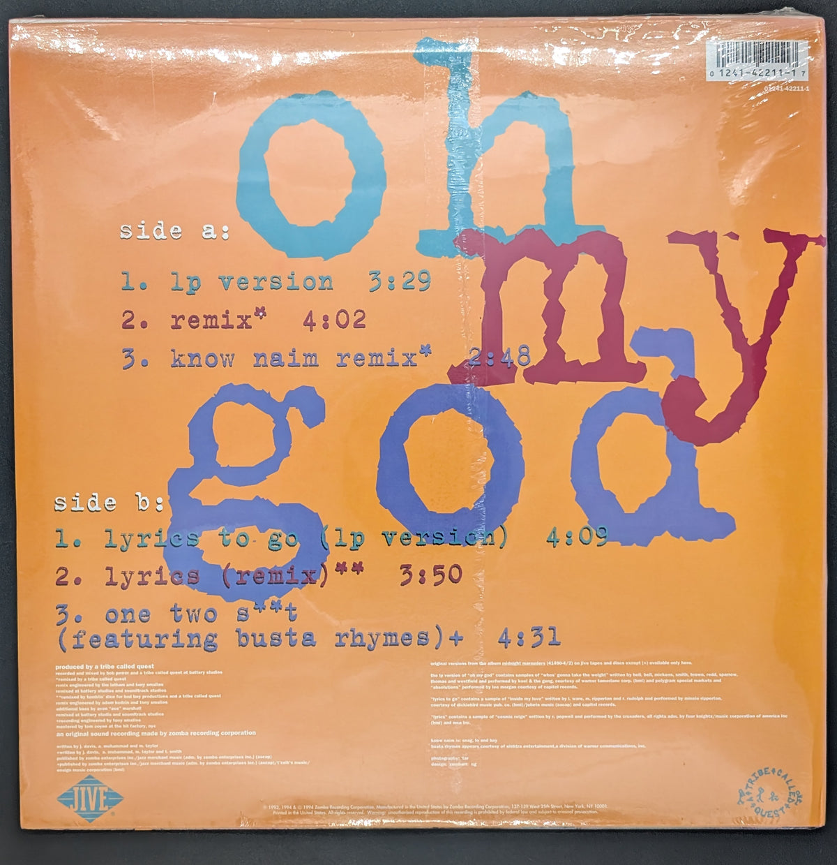 A Tribe Called Quest - Oh My God