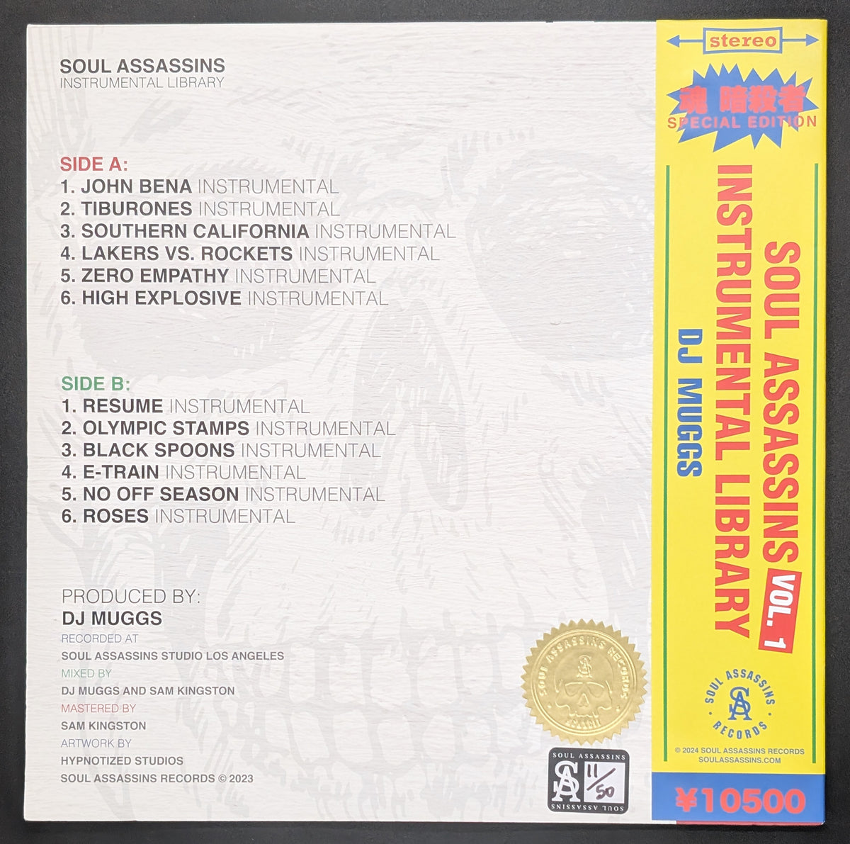 DJ Muggs - Soul Assassins Instrumental Library Vol-1