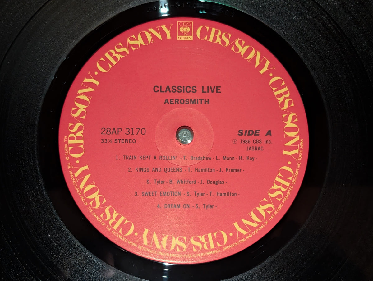 Aerosmith - Classics Live! *