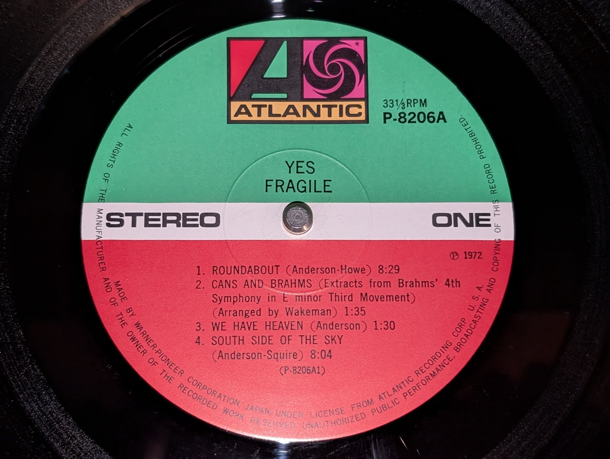 Yes - Fragile