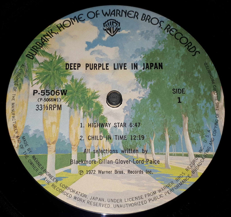 Deep Purple - Live In Japan ** Sold **