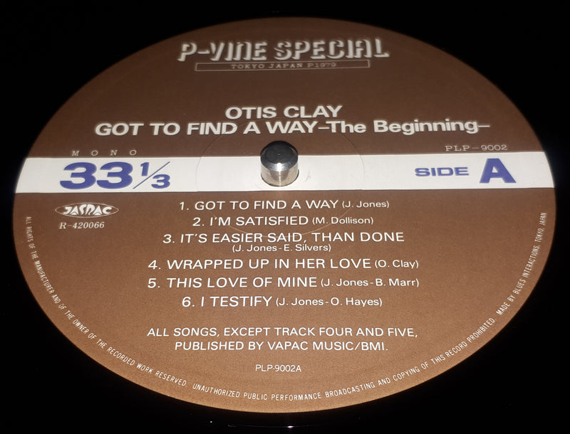 Otis Clay - The Beginning Got To Find A Way