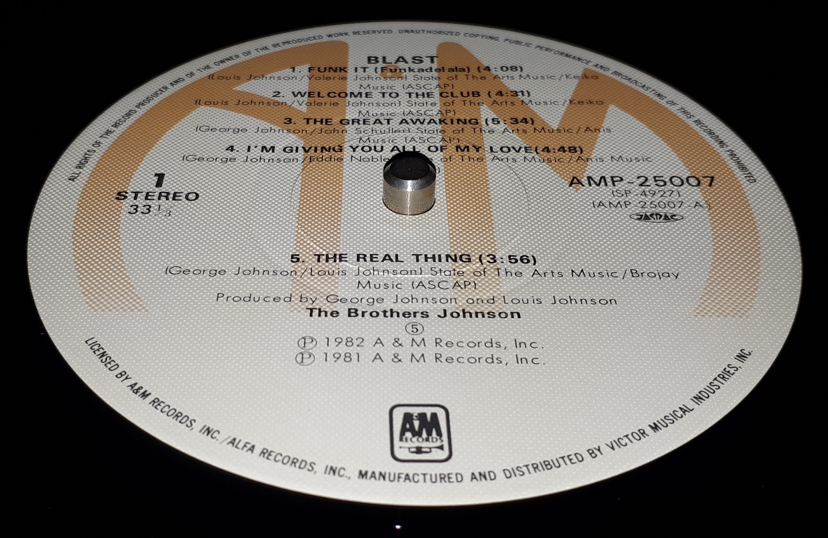 Brothers Johnson - Blast!