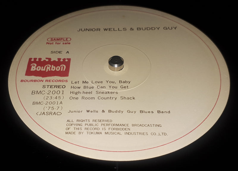 Junior Wells & Buddy Guy - Live Recording At Yuhbin-Chokin Hall On March-1975 (White Label Promo)