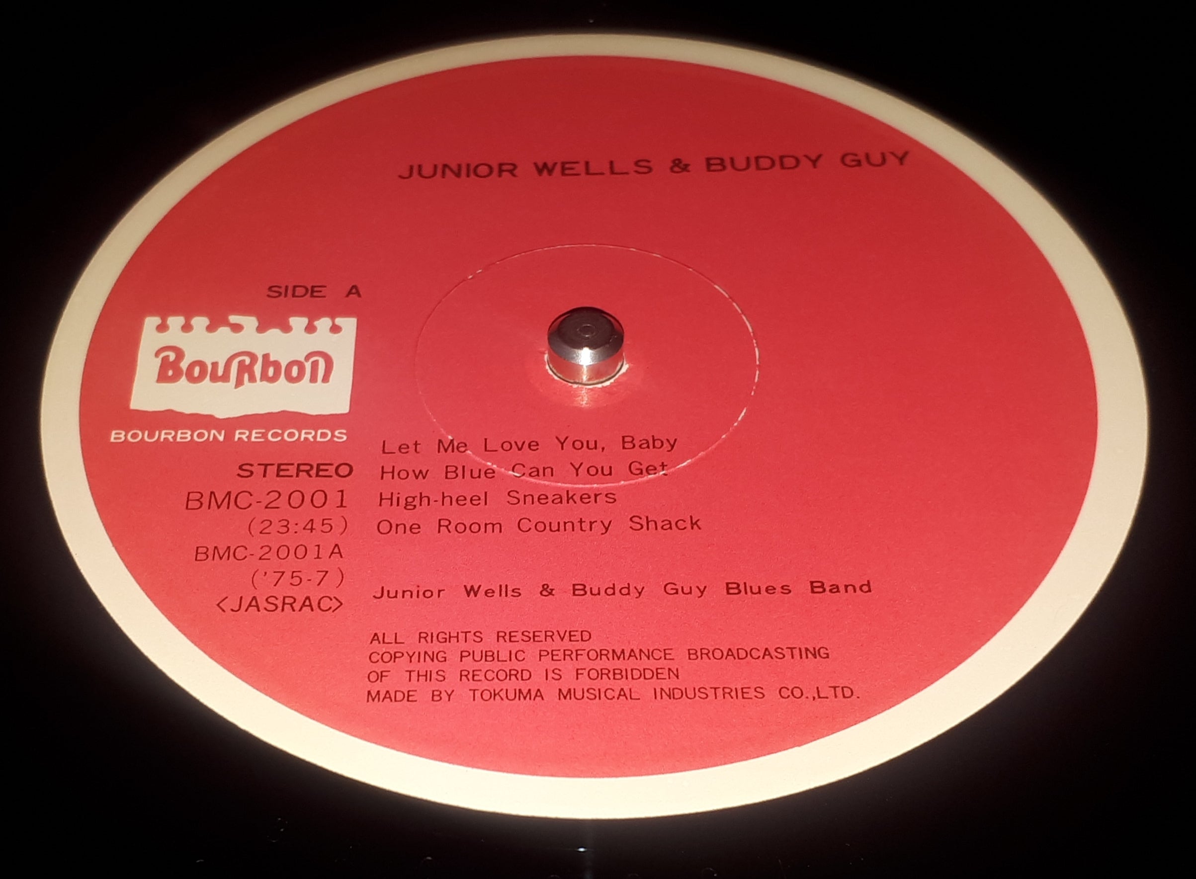 Junior Wells & Buddy Guy - Live Recording At Yuhbin-Chokin Hall On March-1975 ** Sold **
