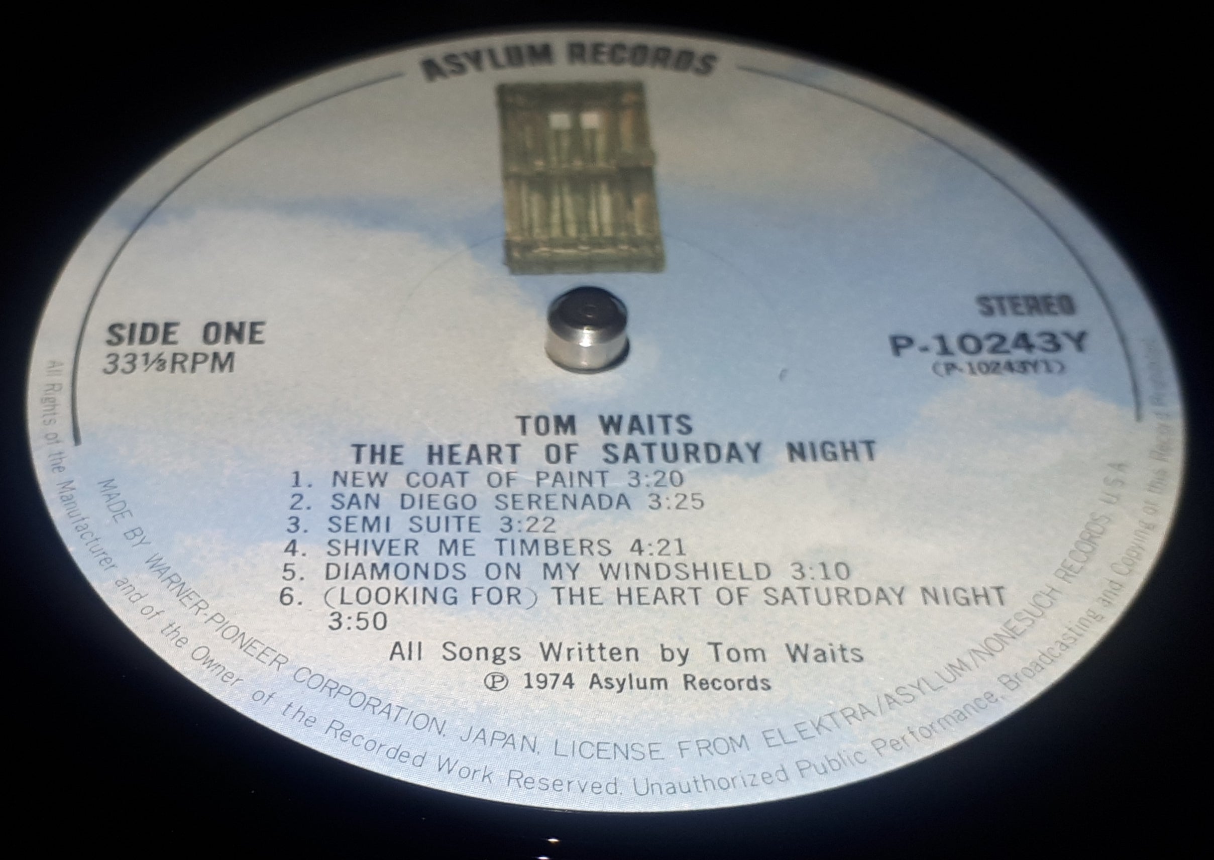 Tom Waits - The Heart Of Saturday Night