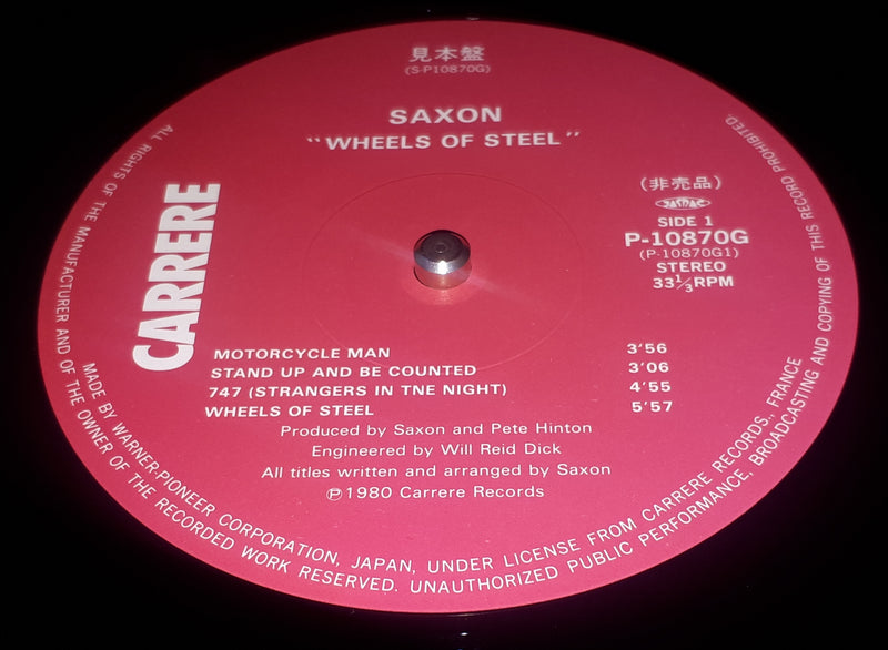 Saxon - Wheels Of Steel (Promo)