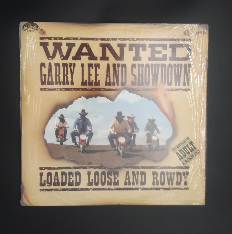 Garry Lee And Showdown - Wanted! (Sealed Vintage)