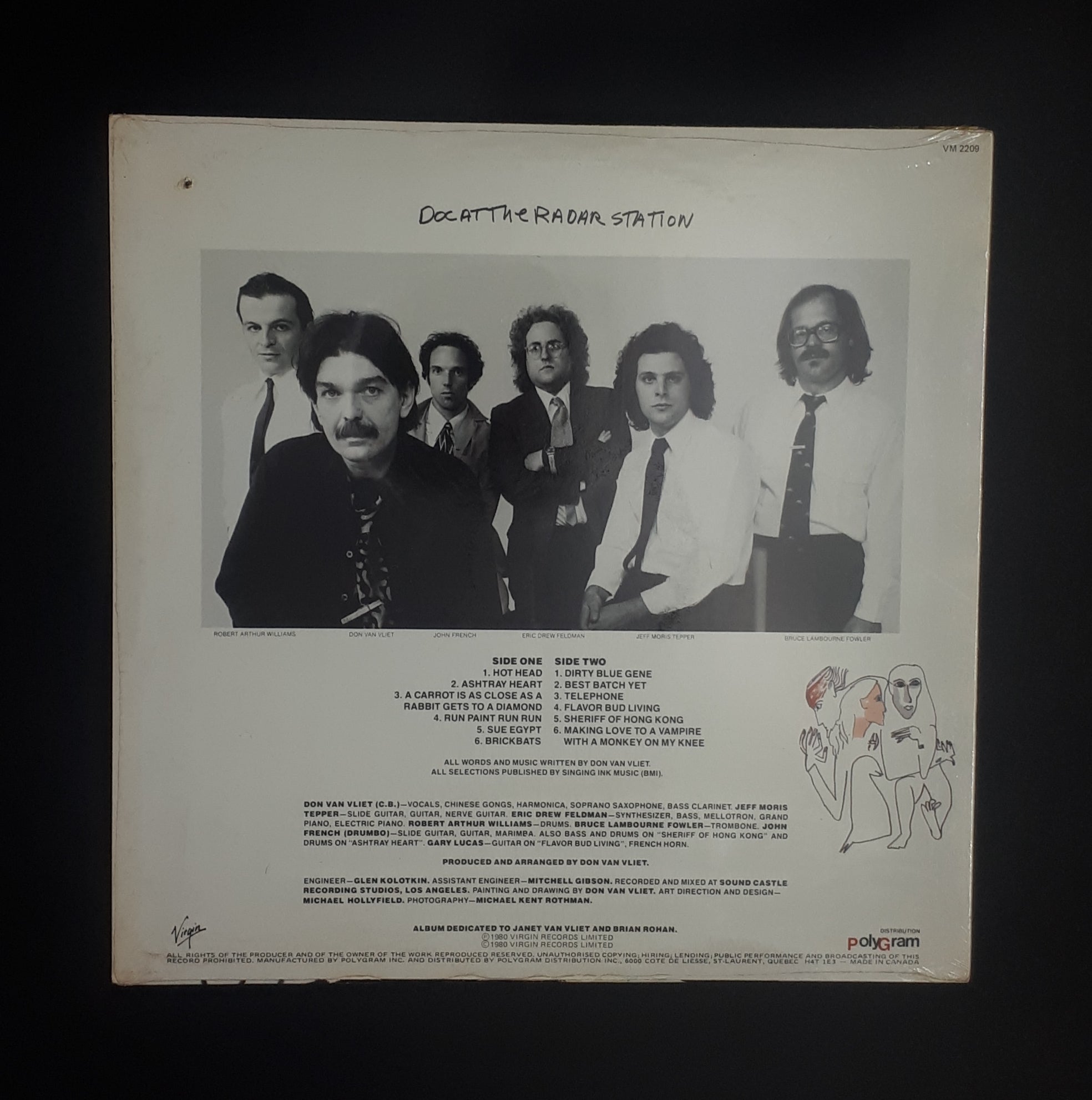 Captain Beefheart And The Magic Band - Doc At The Radar Station (Sealed Vintage)