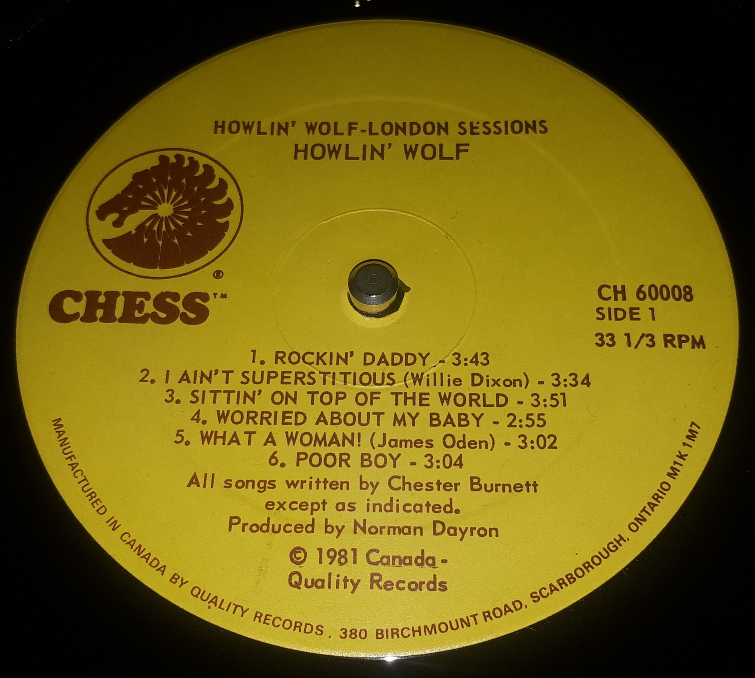 Howlin' Wolf - London Sessions