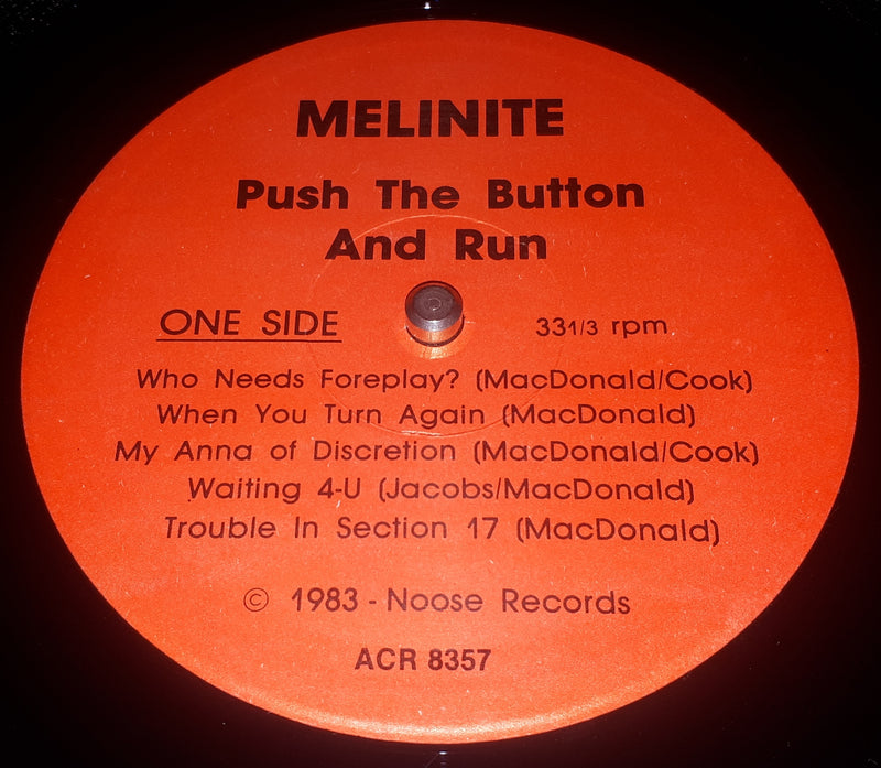 Melinite - Push The Button And Run!