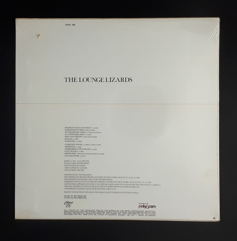 Lounge Lizards - The Lounge Lizards (Sealed Vintage)