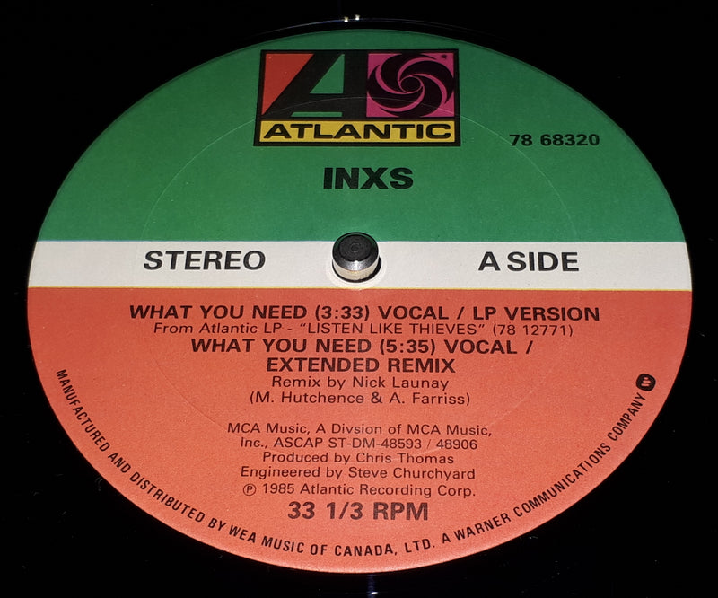 INXS - What You Need (Extended Mix)