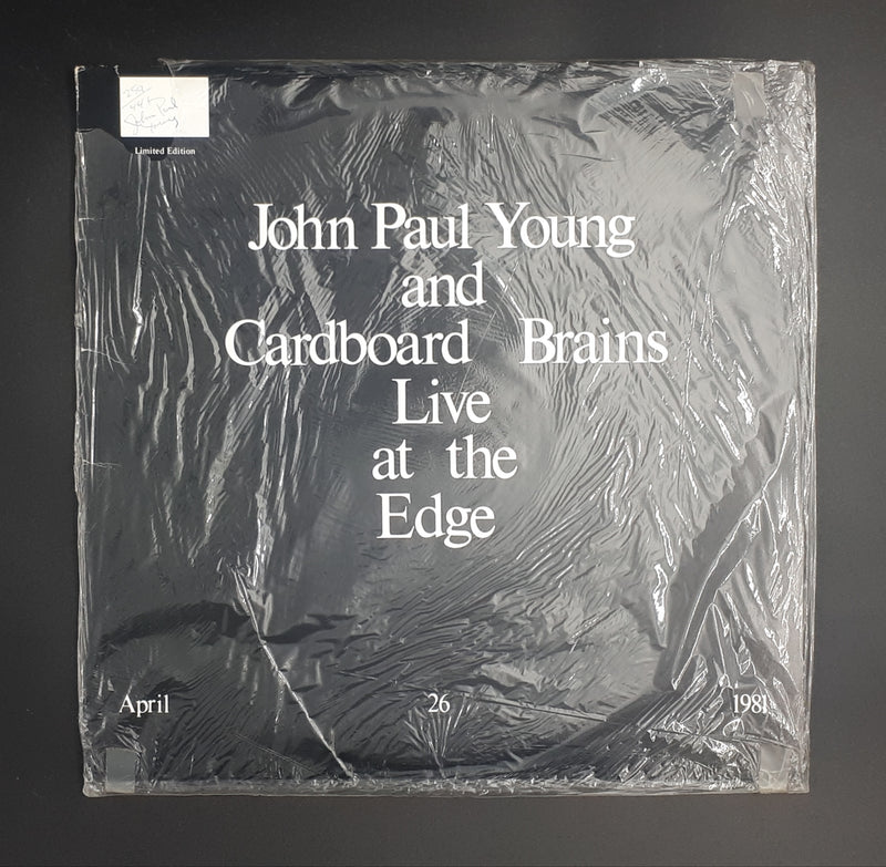 John Paul Young And Cardboard Brains - Live At The Edge - April 26 1981 (Sealed Vintage)