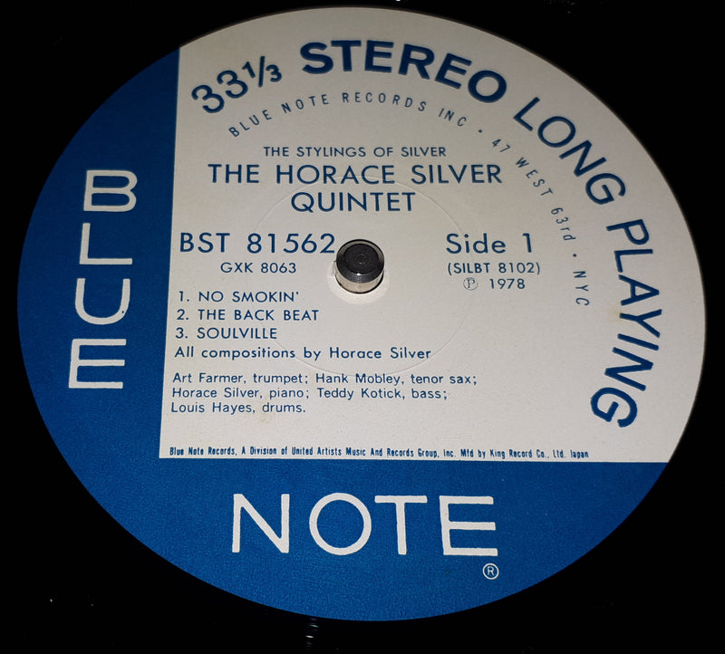 The Horace Silver Quintet - The Stylings Of Silver