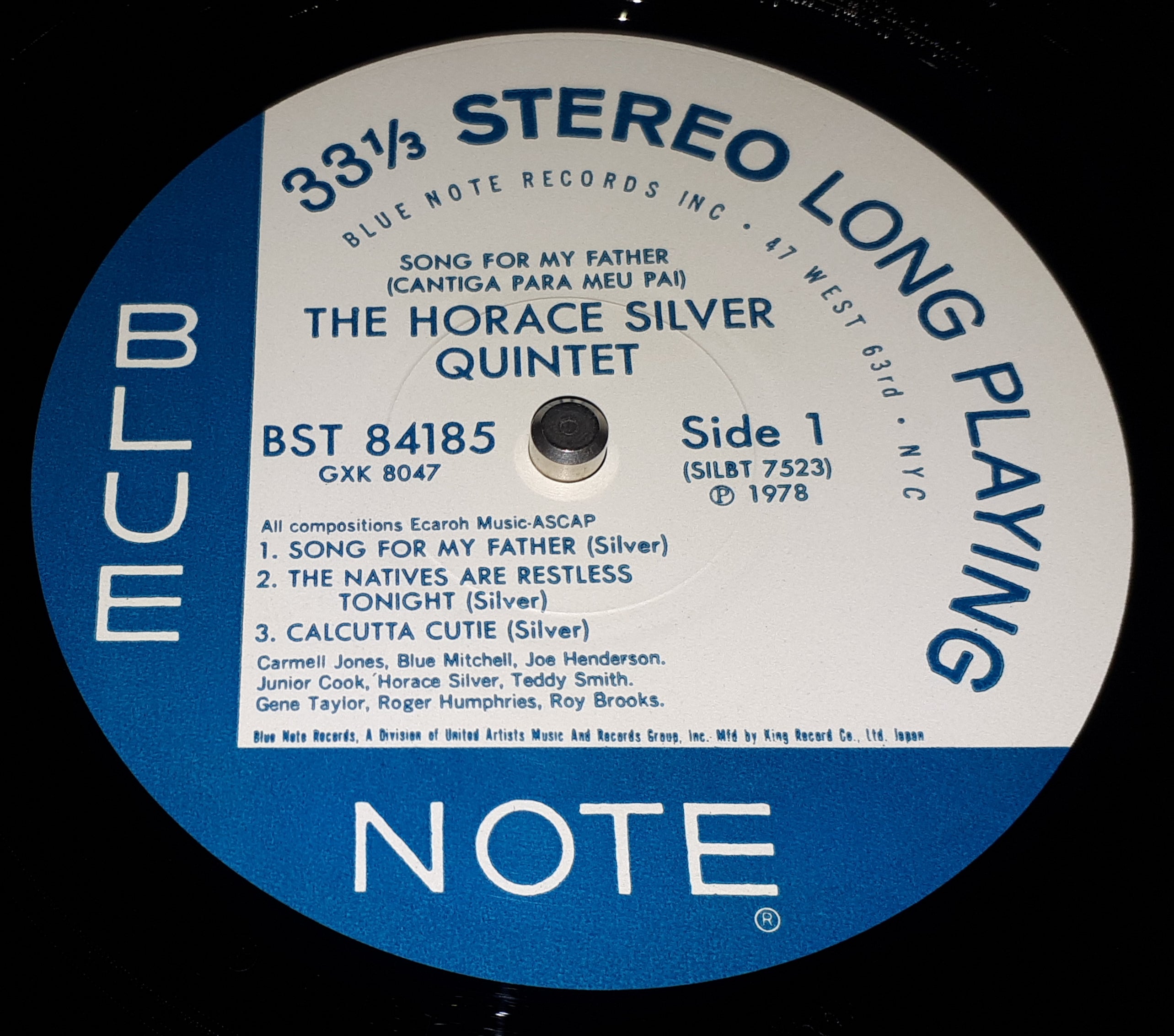The Horace Silver Quintet - Song For My Father (Cantiga Para