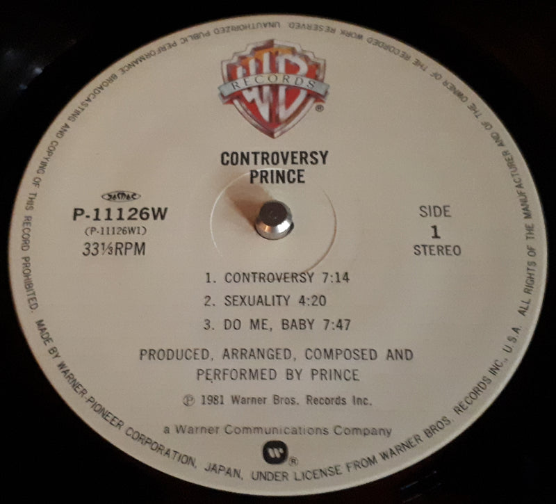 Prince - Controversy