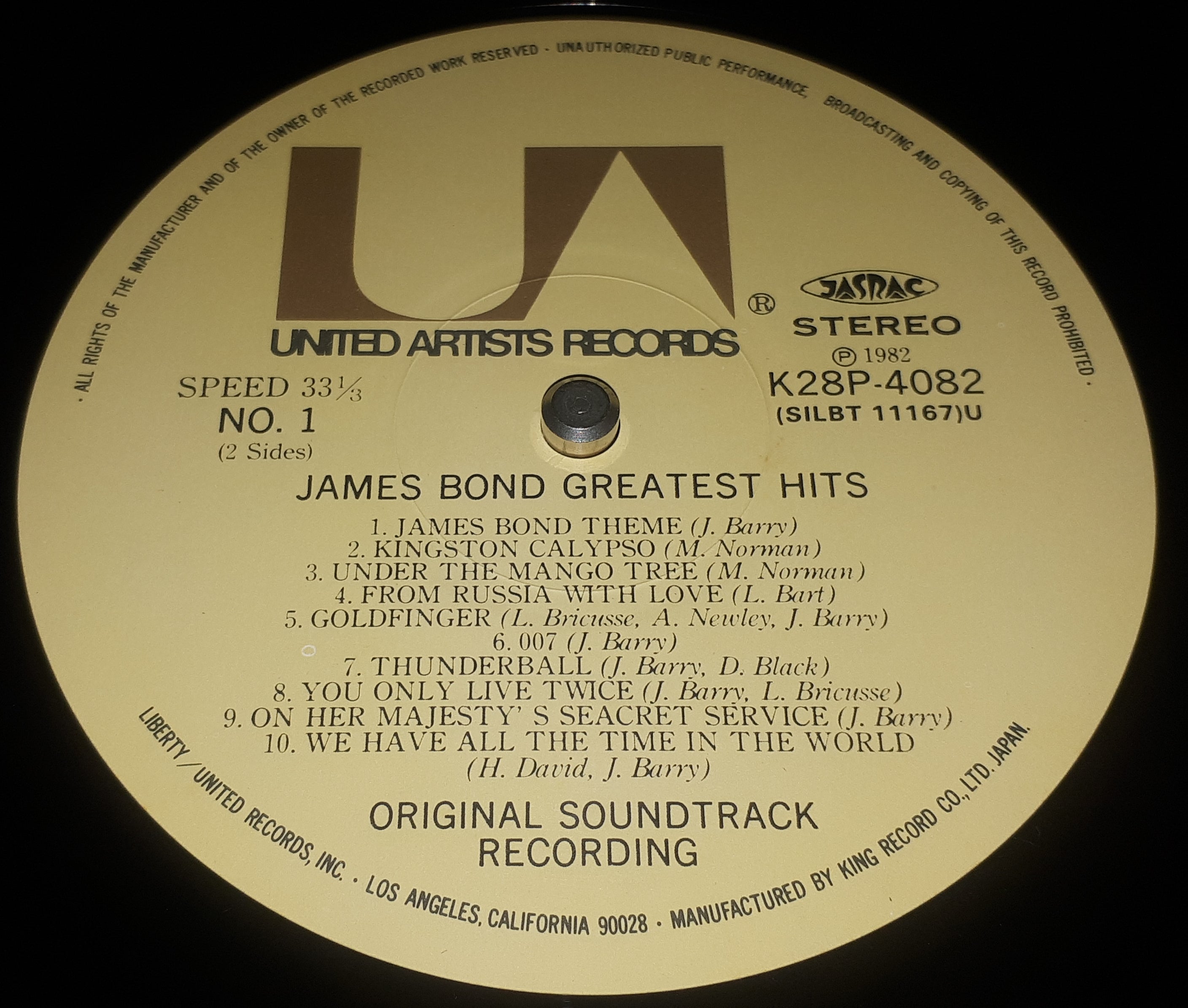 Various - James Bond Greatest Hits